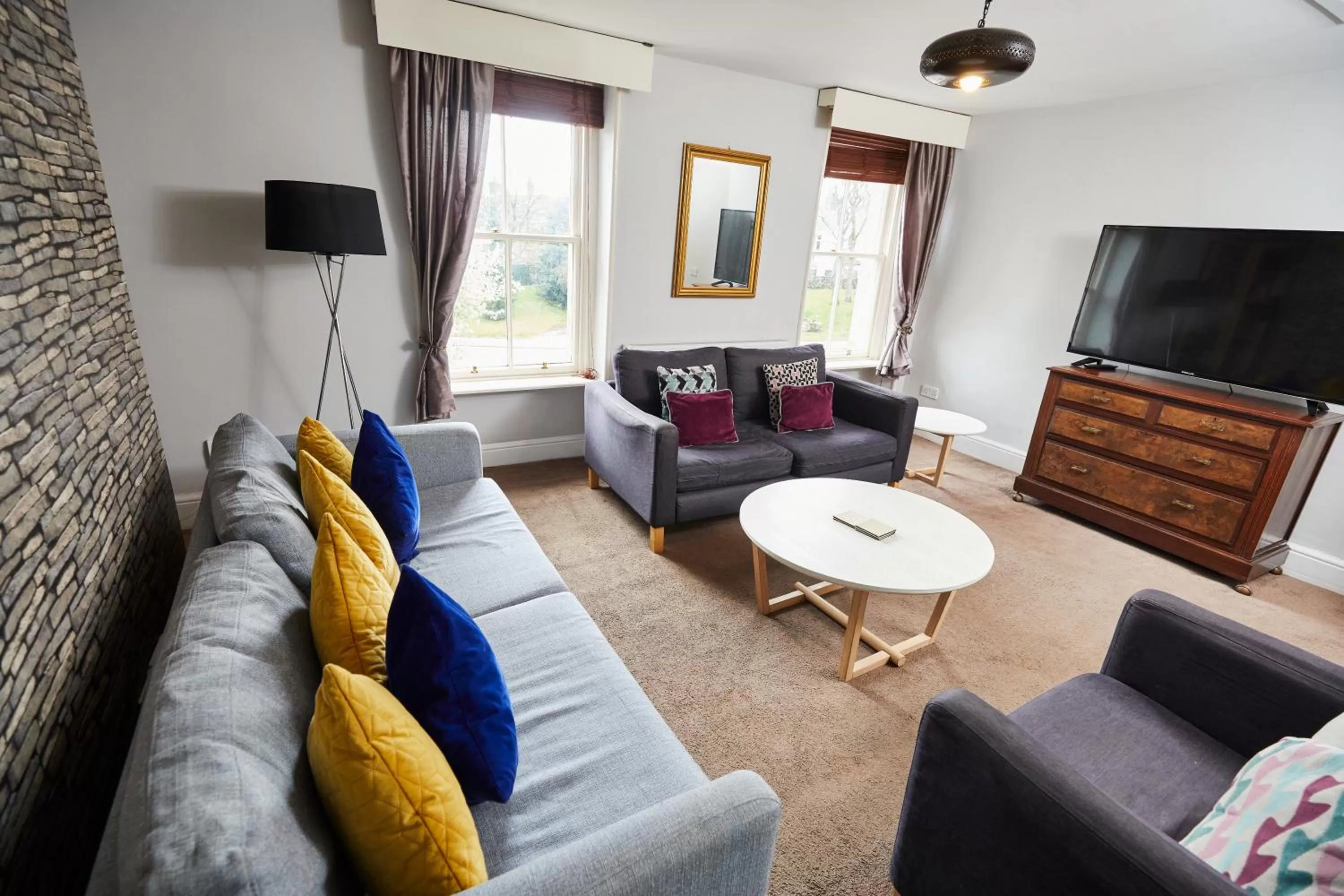 Living room in The Lawrence