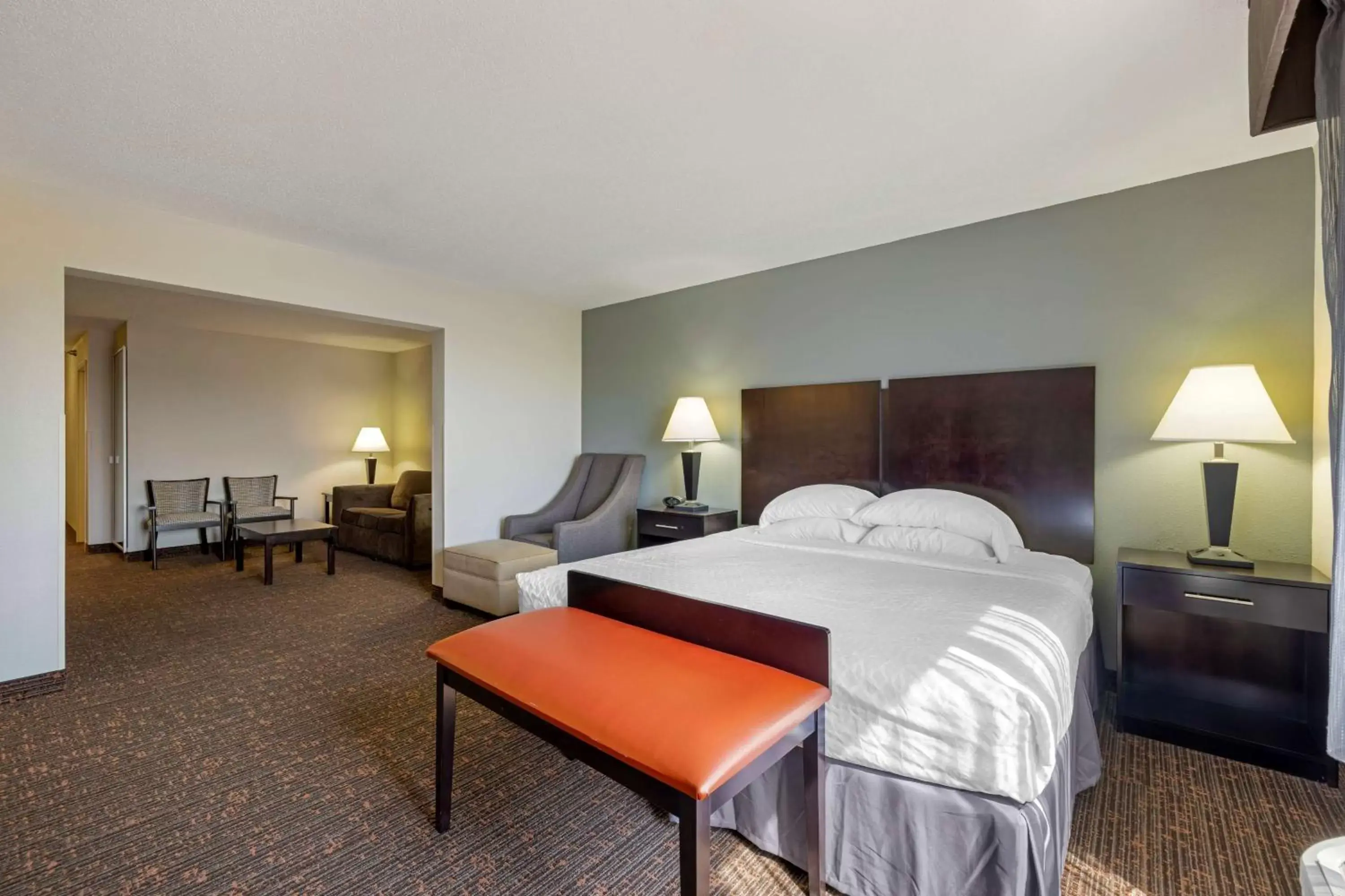 Bedroom, Bed in Best Western Plus Omaha Airport Inn