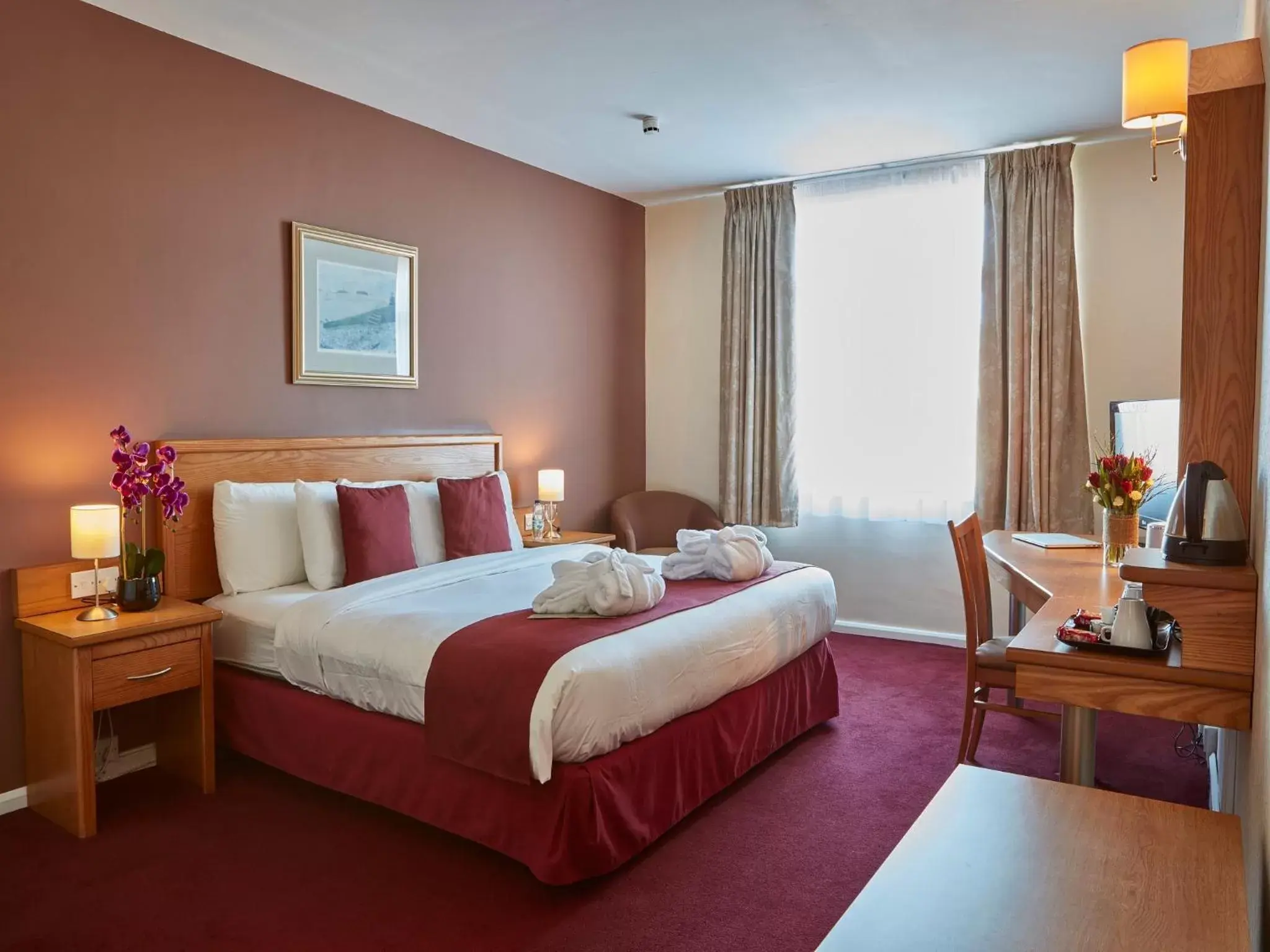 Bed in Future Inn Cardiff Bay