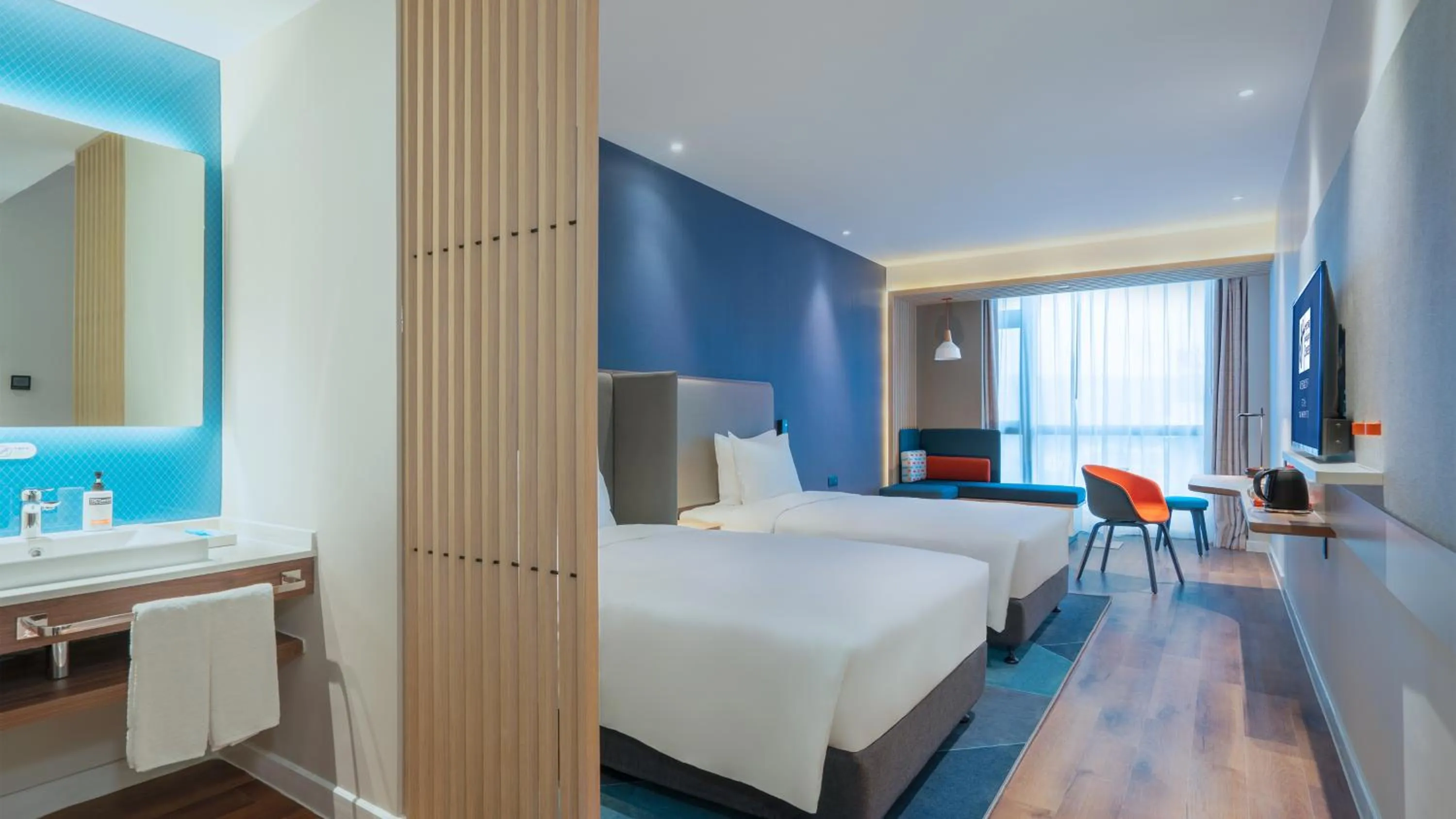 Bed in Holiday Inn Express Yangjiang City Center by IHG