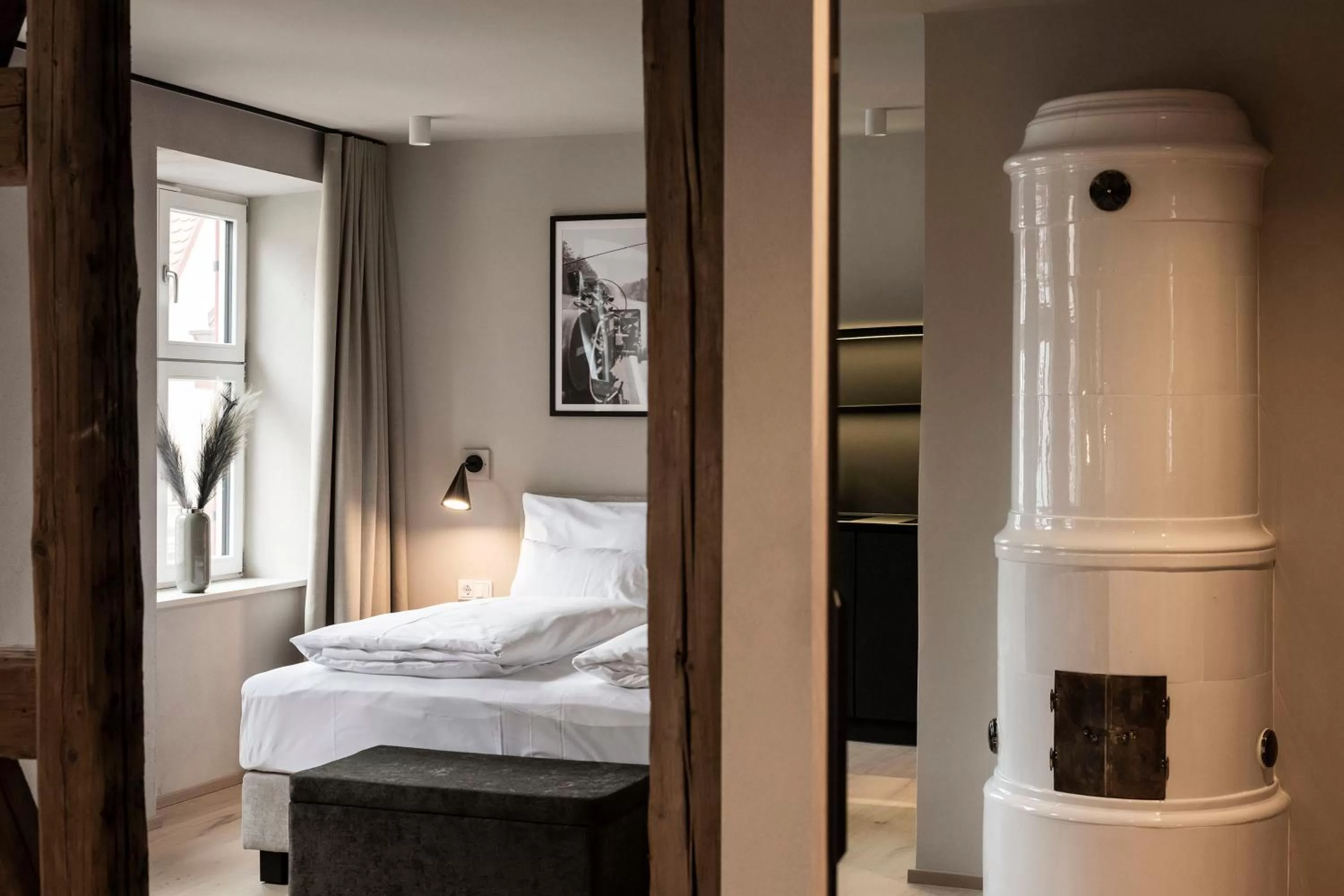 Bedroom, Bed in HOTEL & SPA Goldene Rose