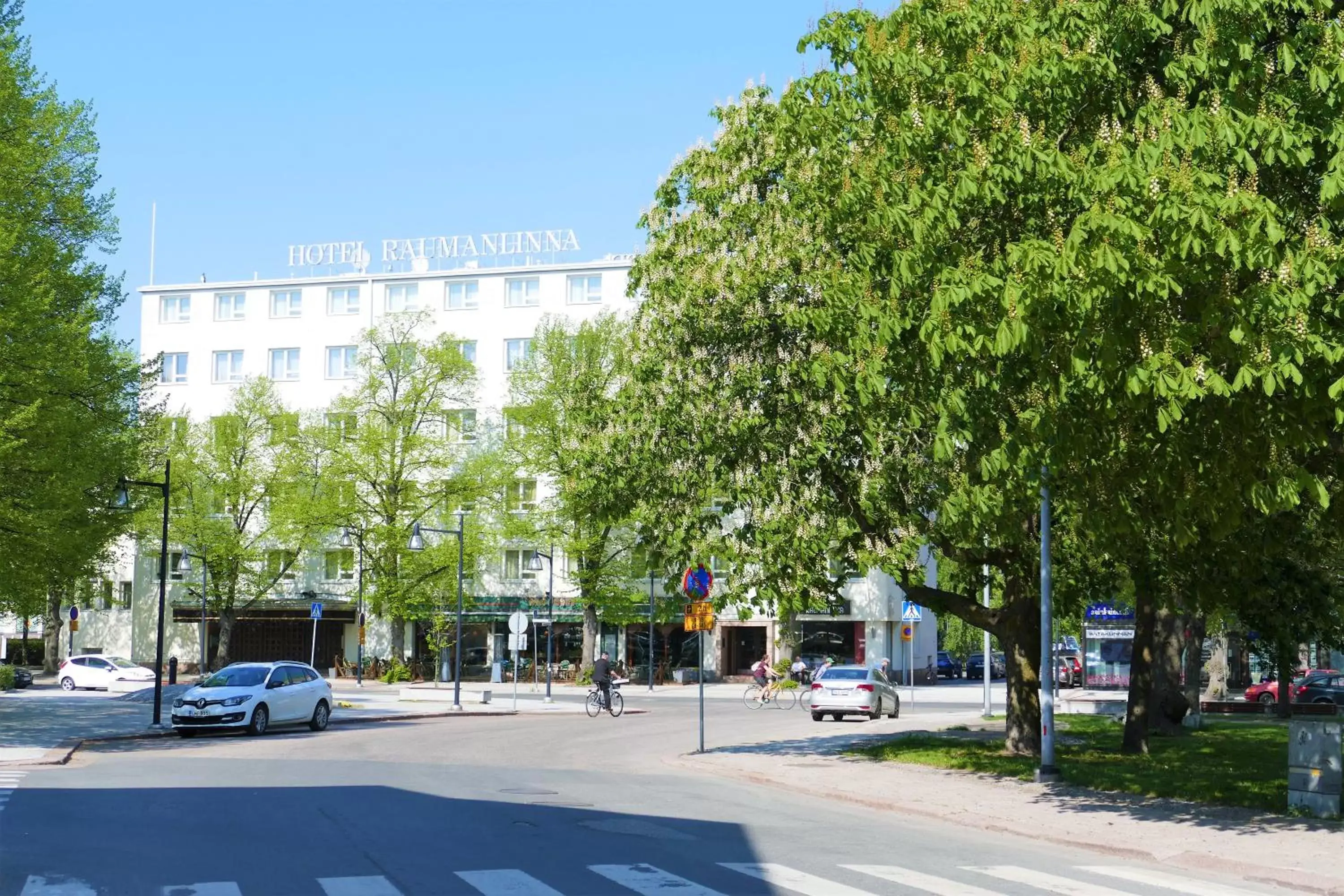 Facade/entrance in Hotel Raumanlinna