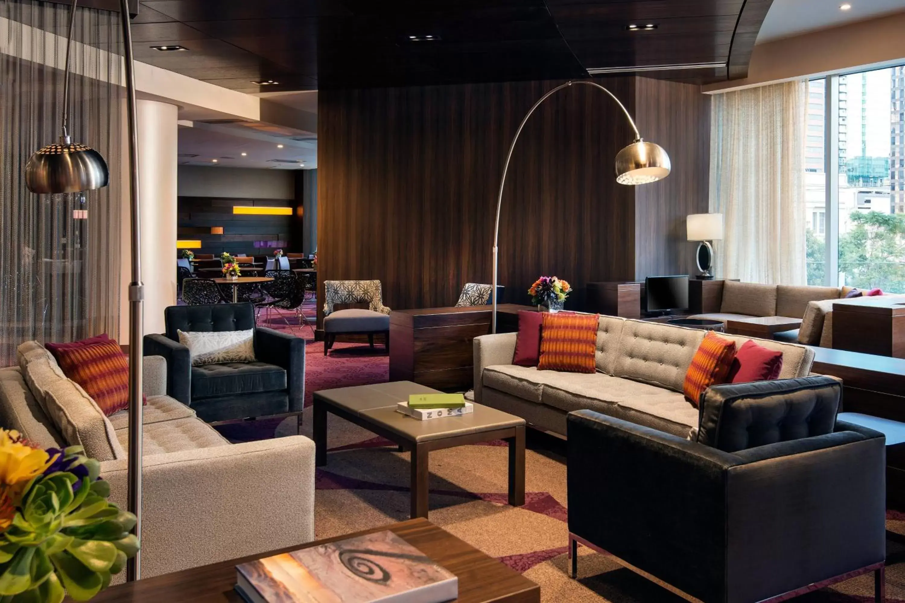 Lounge or bar in Residence Inn by Marriott Los Angeles L.A. LIVE