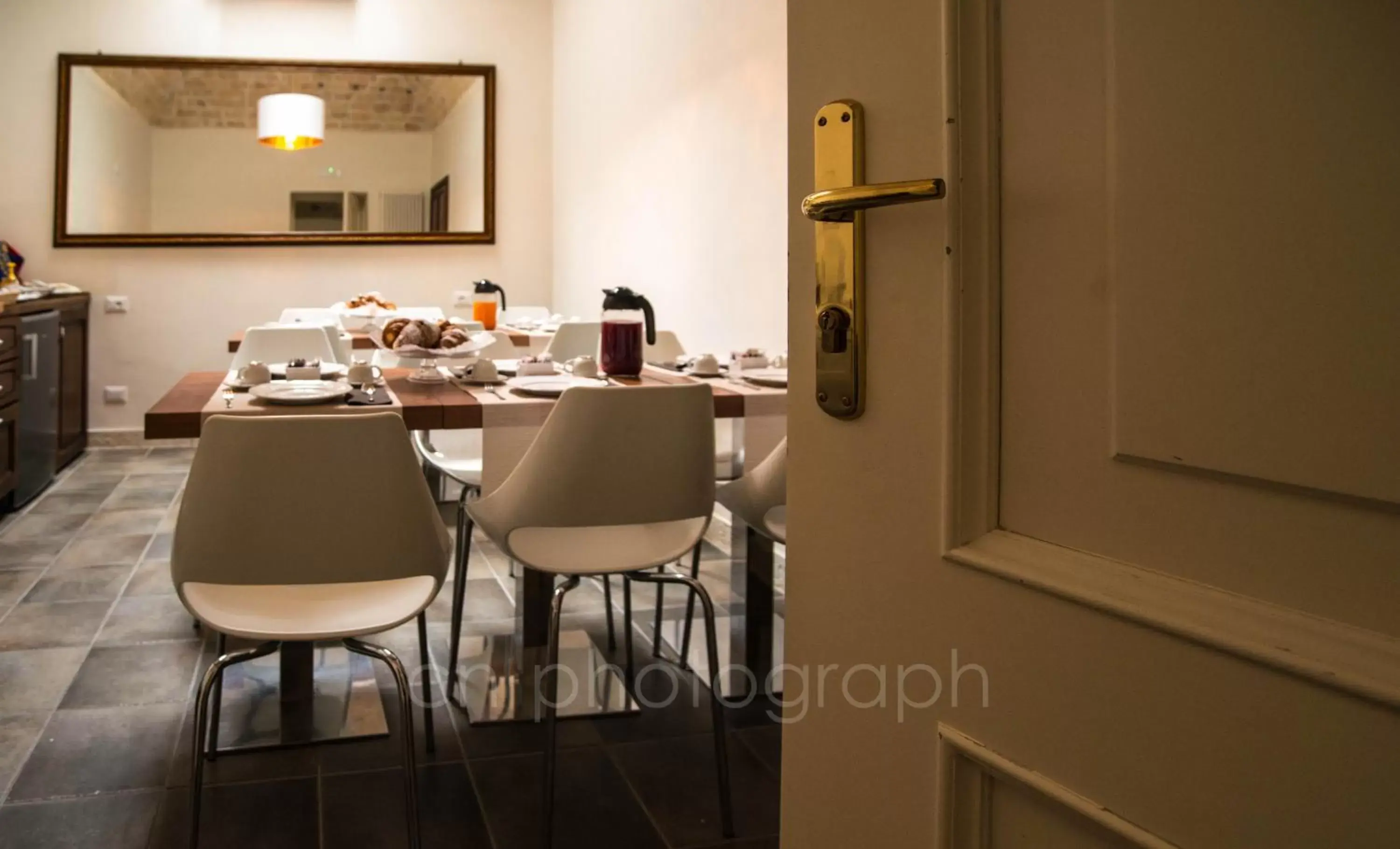 Dining Area in La Dimora del Falconiere - Luxury Suites