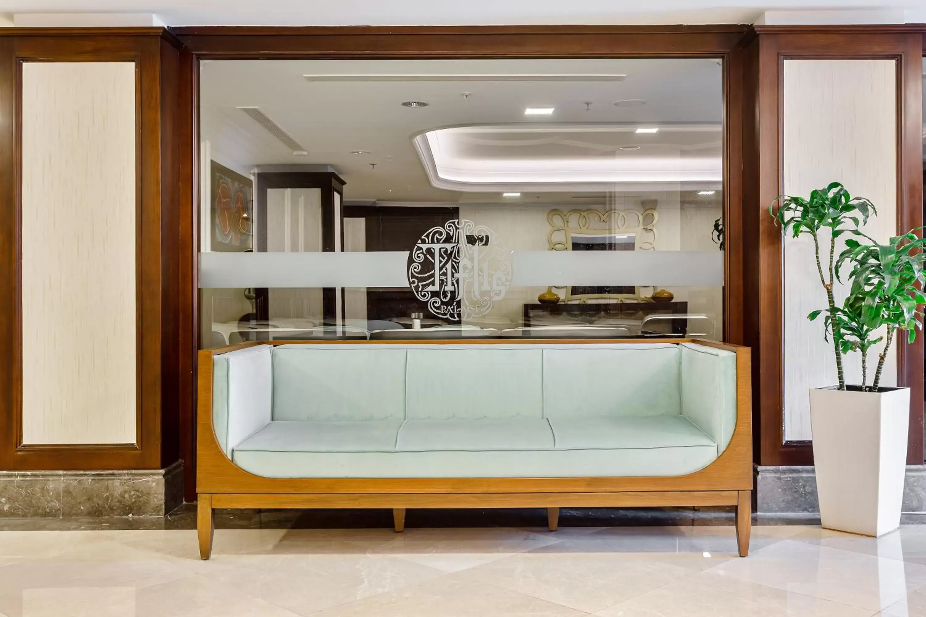 Lobby or reception in Tiflis Palace Lobby or reception in Tiflis Palace