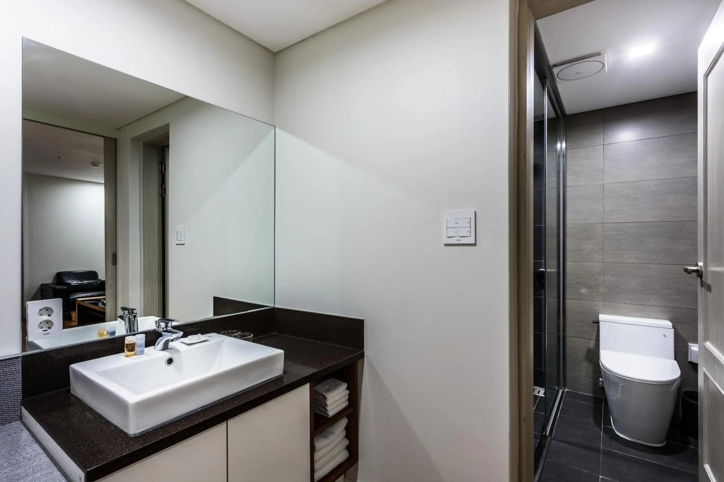 Toilet, Bathroom in Vistacay Hotel World Cup