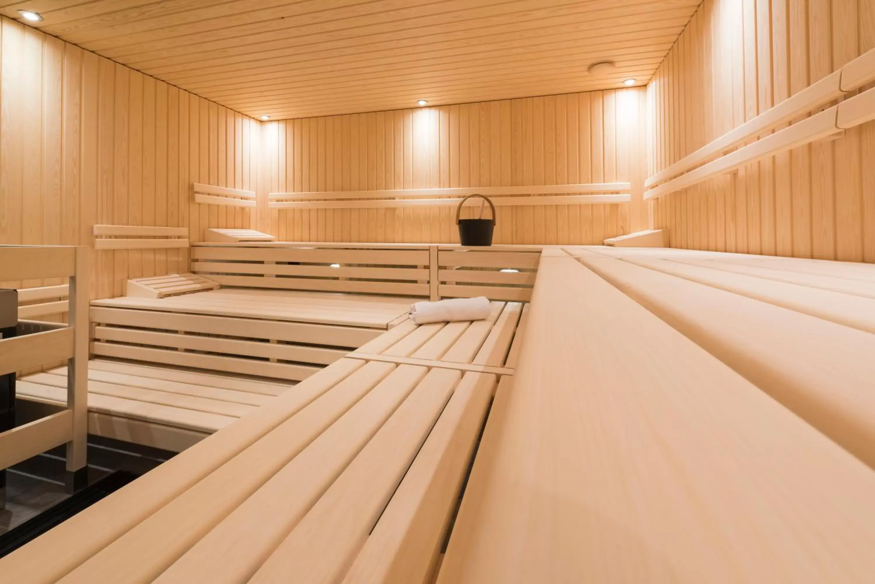 Sauna in Berghotel Randolins