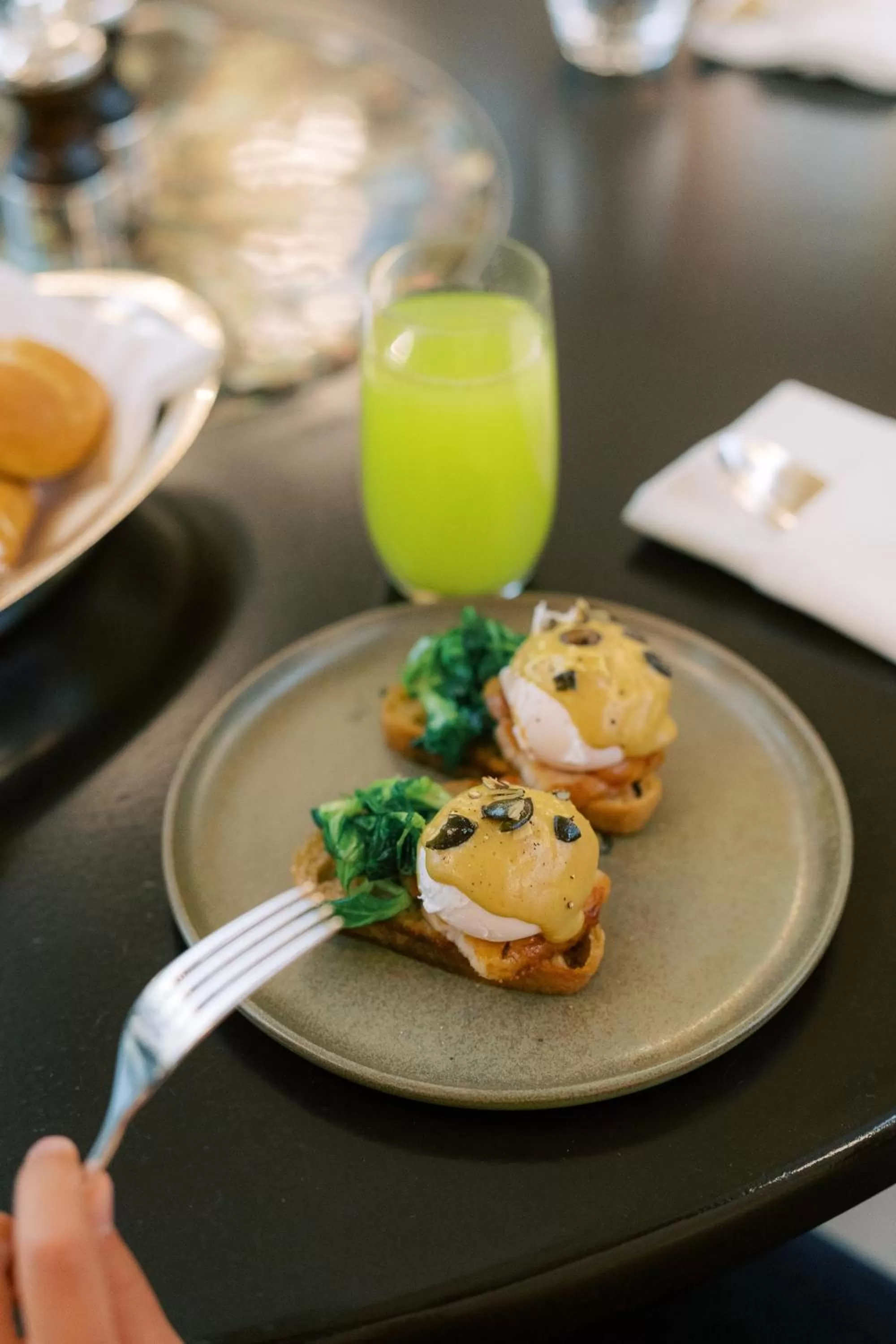 Buffet breakfast in Park Hyatt Vienna