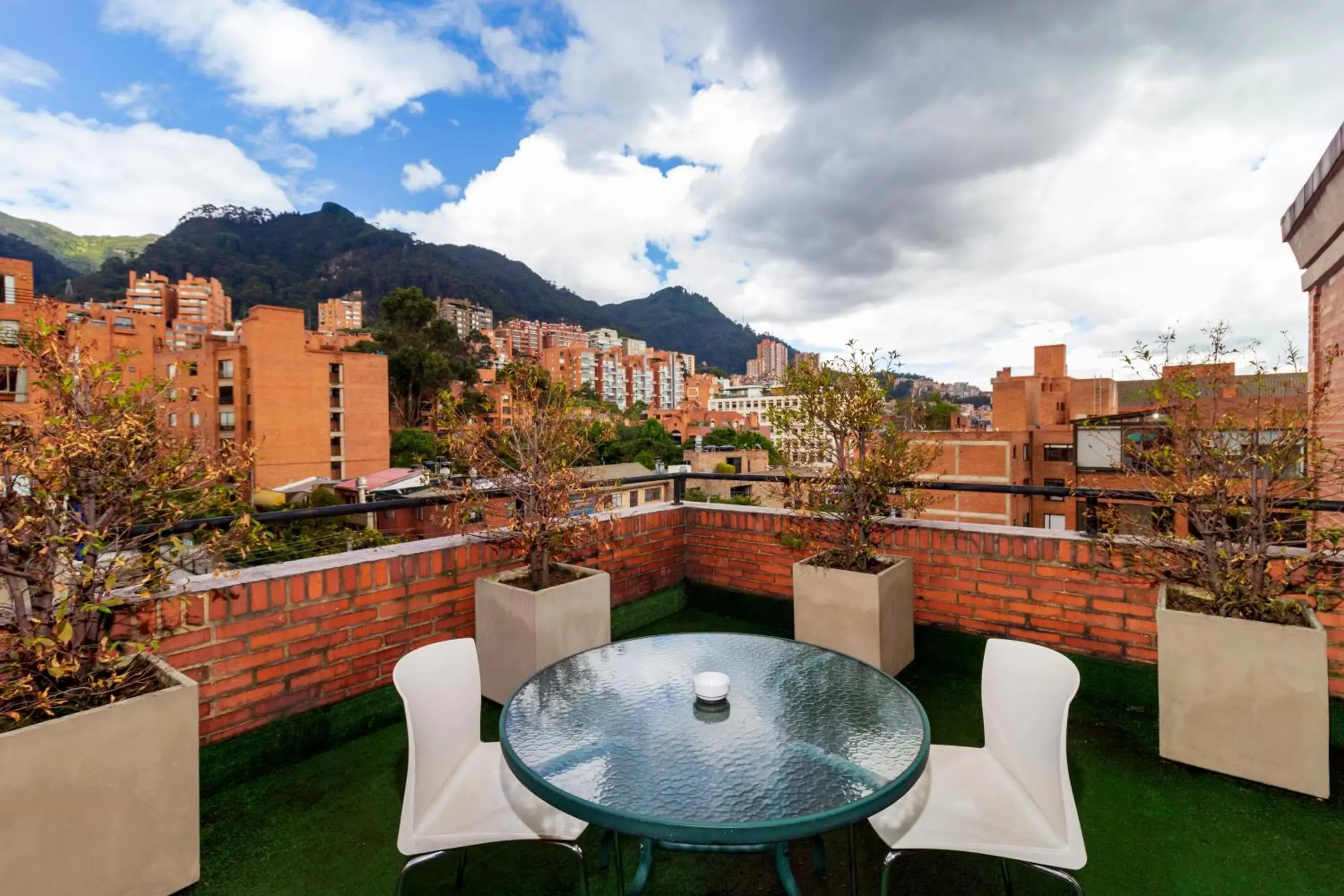 Balcony/Terrace in Hotel Rosales Plaza