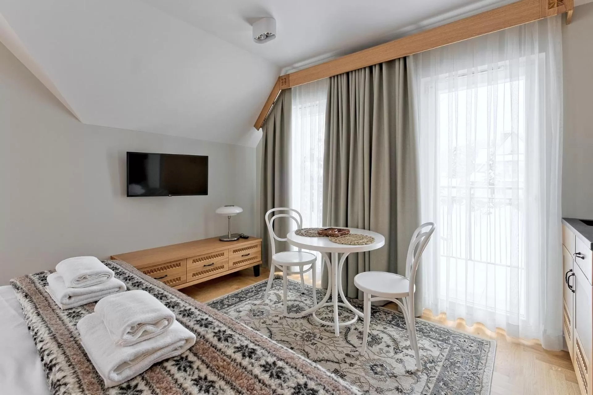 Bed in Willa Mak Residence - sauna, centrum