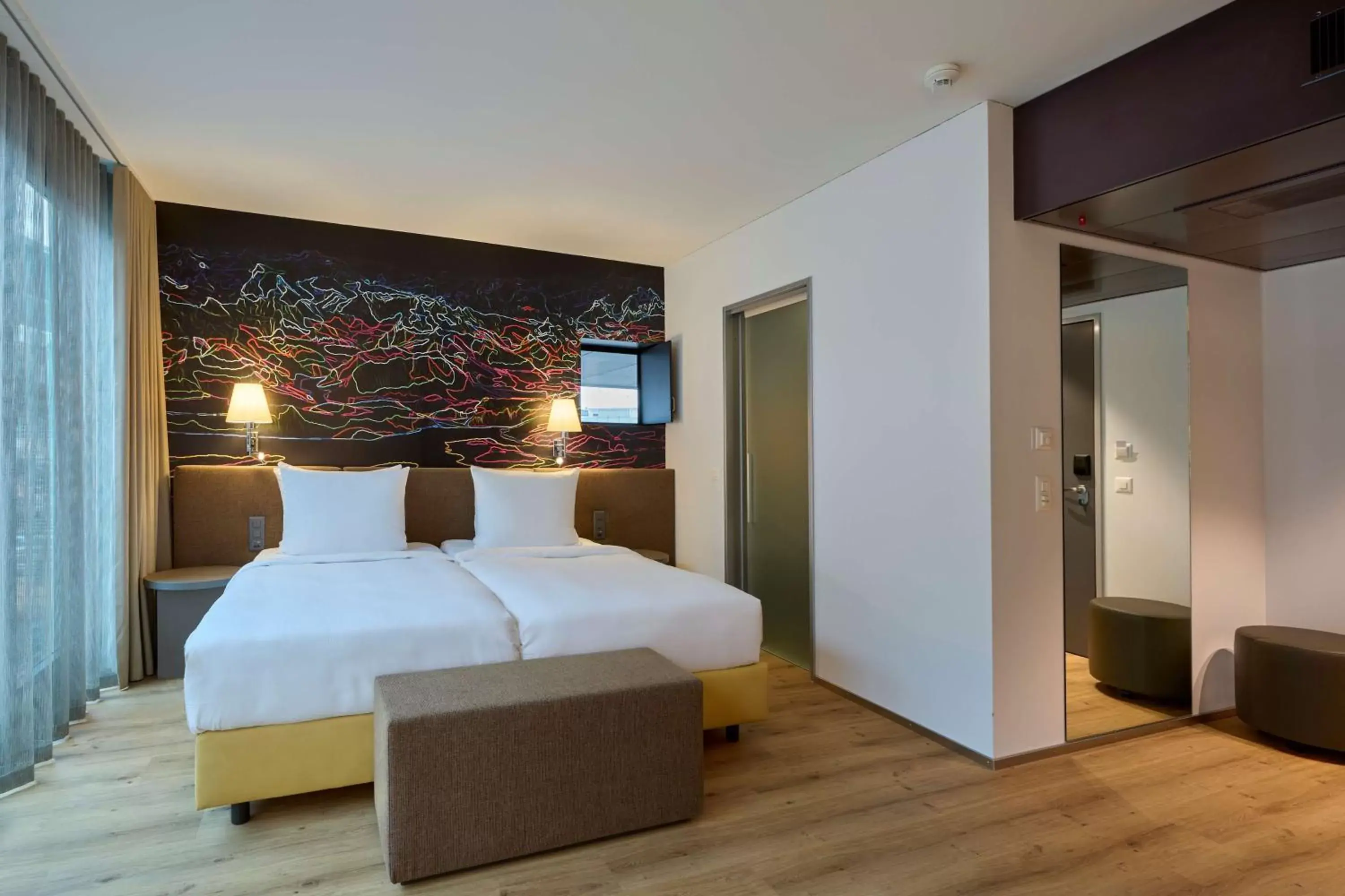 Bedroom, Bed in Radisson Blu Hotel, Lucerne