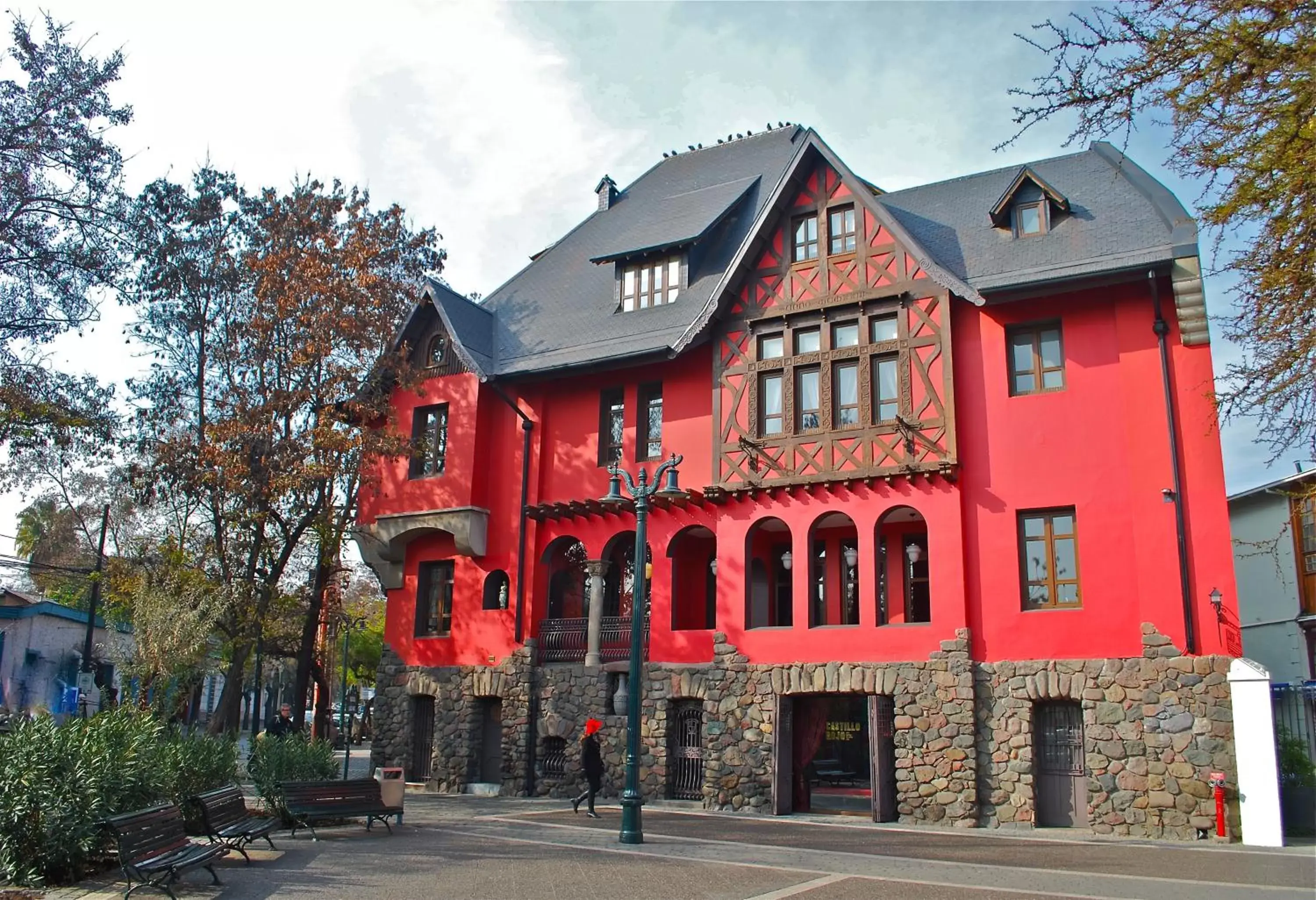 Facade/entrance in Hotel Boutique Castillo Rojo