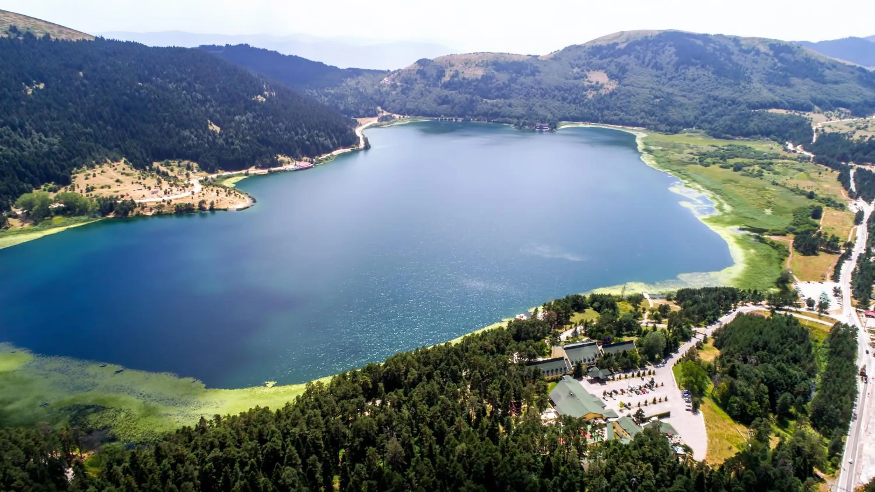 Bird's eye view in Buyuk Abant Hotel