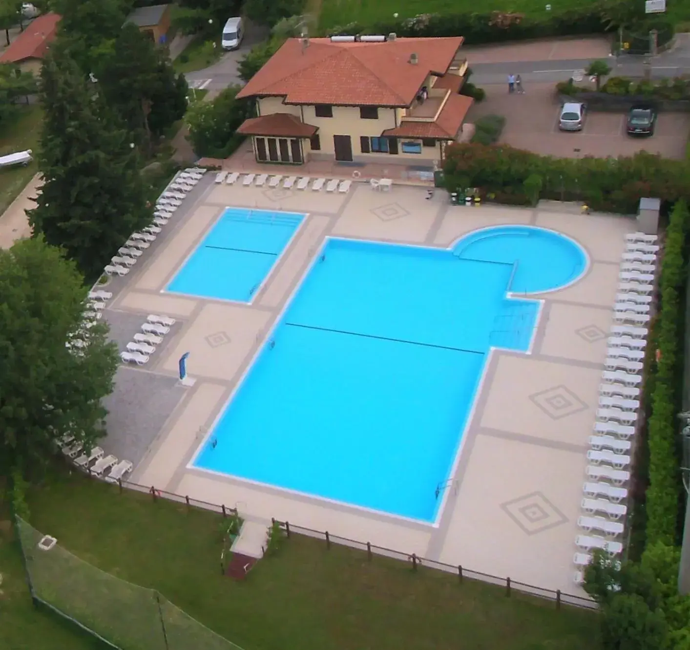 Pool View in Camping Zocco