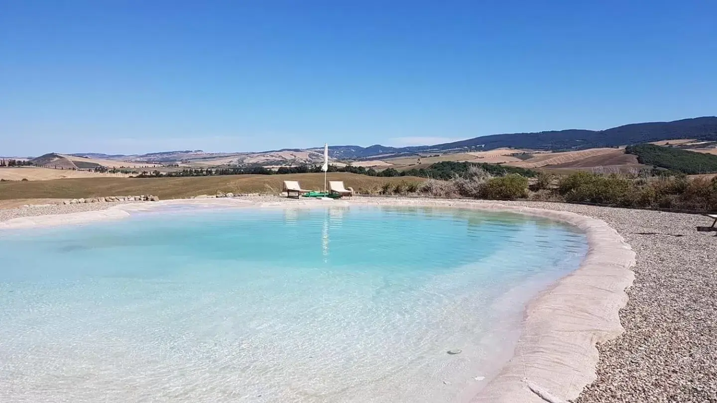 Swimming pool, Beach in RELAIS VAL D'ORCIA