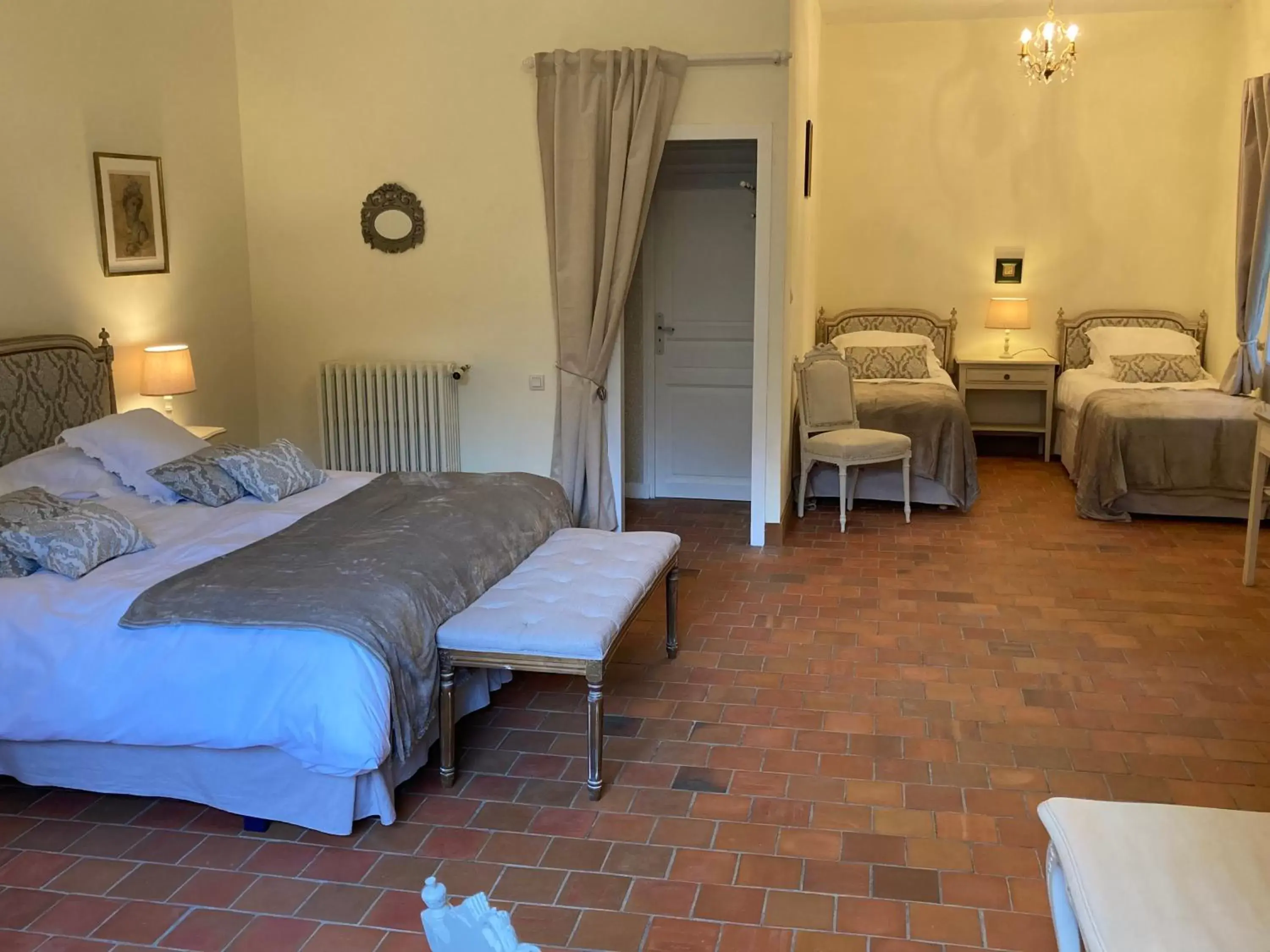 Bed in Manoir de Saint-Fiacre