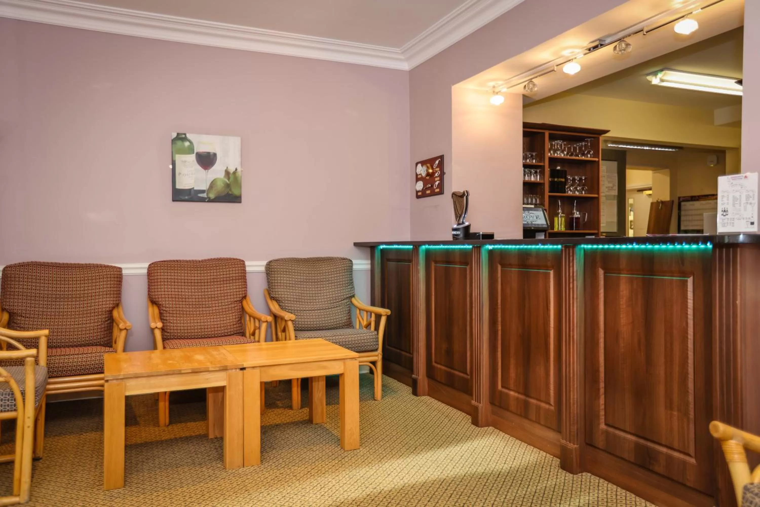 Lounge or bar in The Grove Hotel