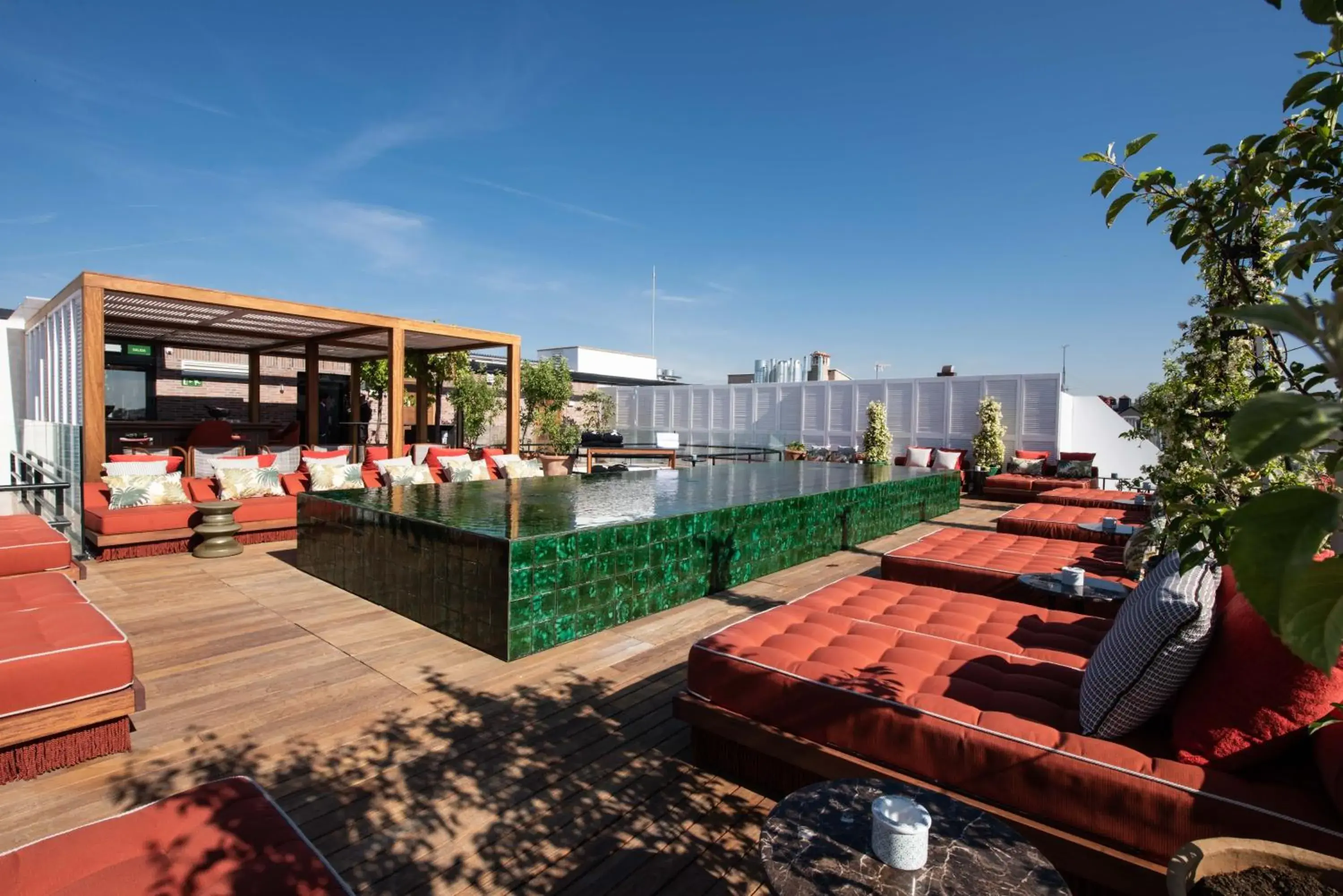 Balcony/Terrace in BLESS Hotel Madrid - The Leading Hotels of the World