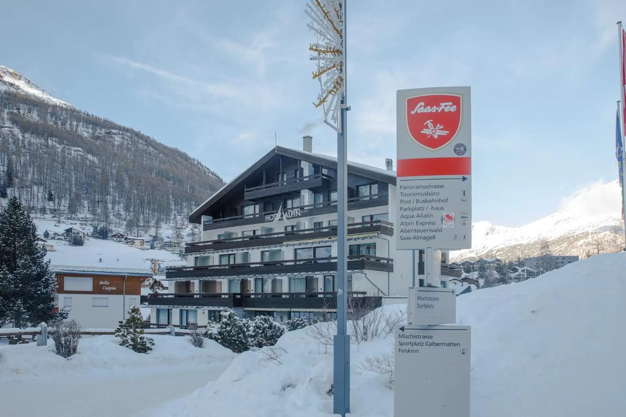 Property building in Hotel Alpin Superior