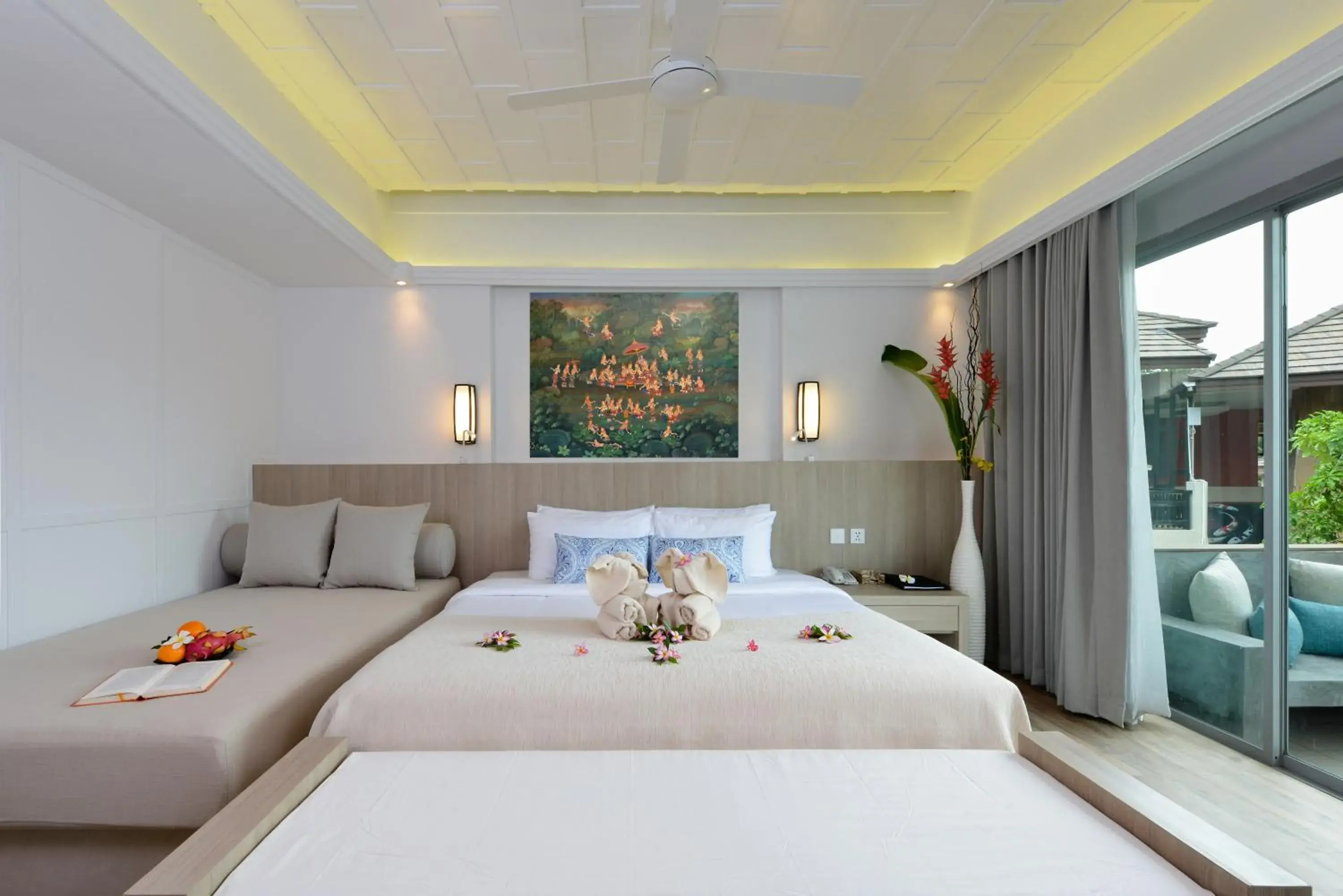 Photo of the whole room, Bed in Twin Lotus Resort and Spa - SHA Plus - Adult Only Hotel