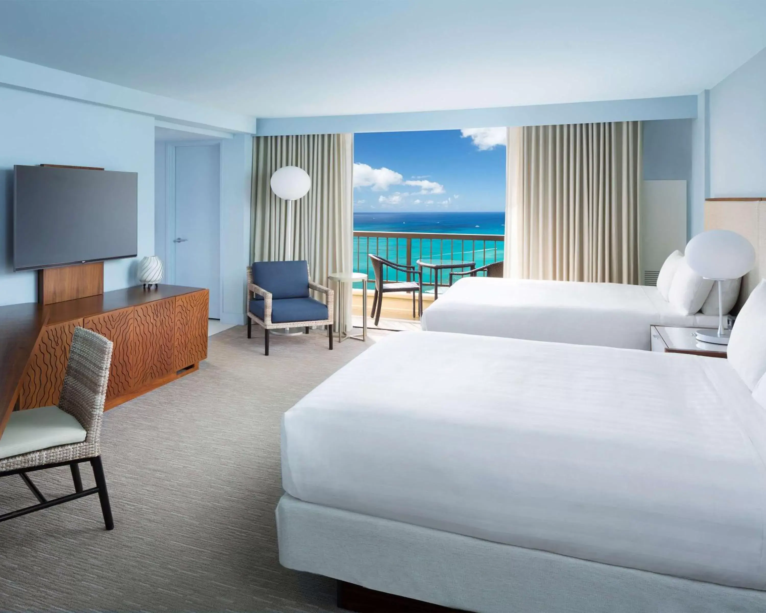 Bedroom in Hyatt Regency Waikiki Beach Resort & Spa