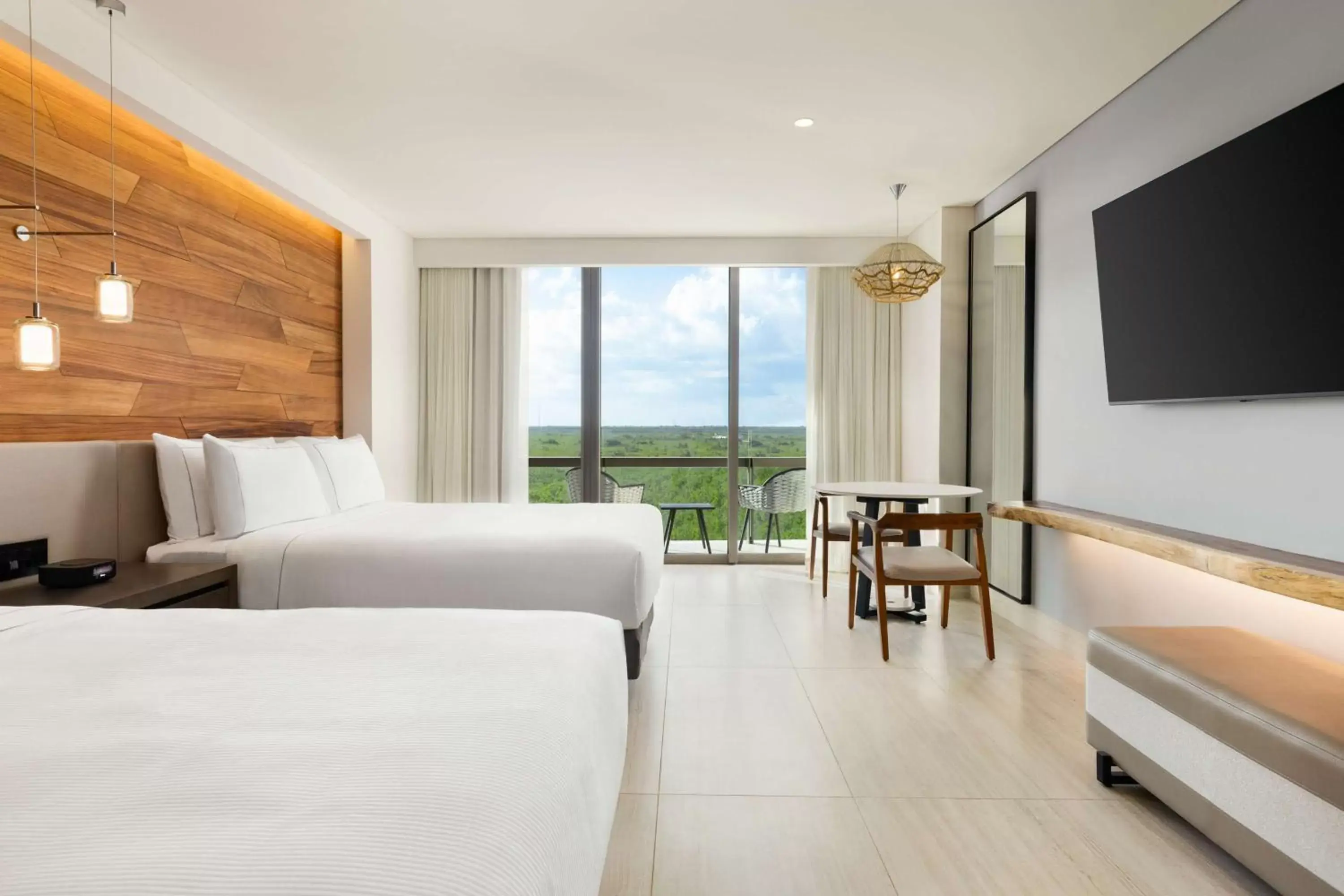 Bedroom in Hilton Cancun, an All-Inclusive Resort