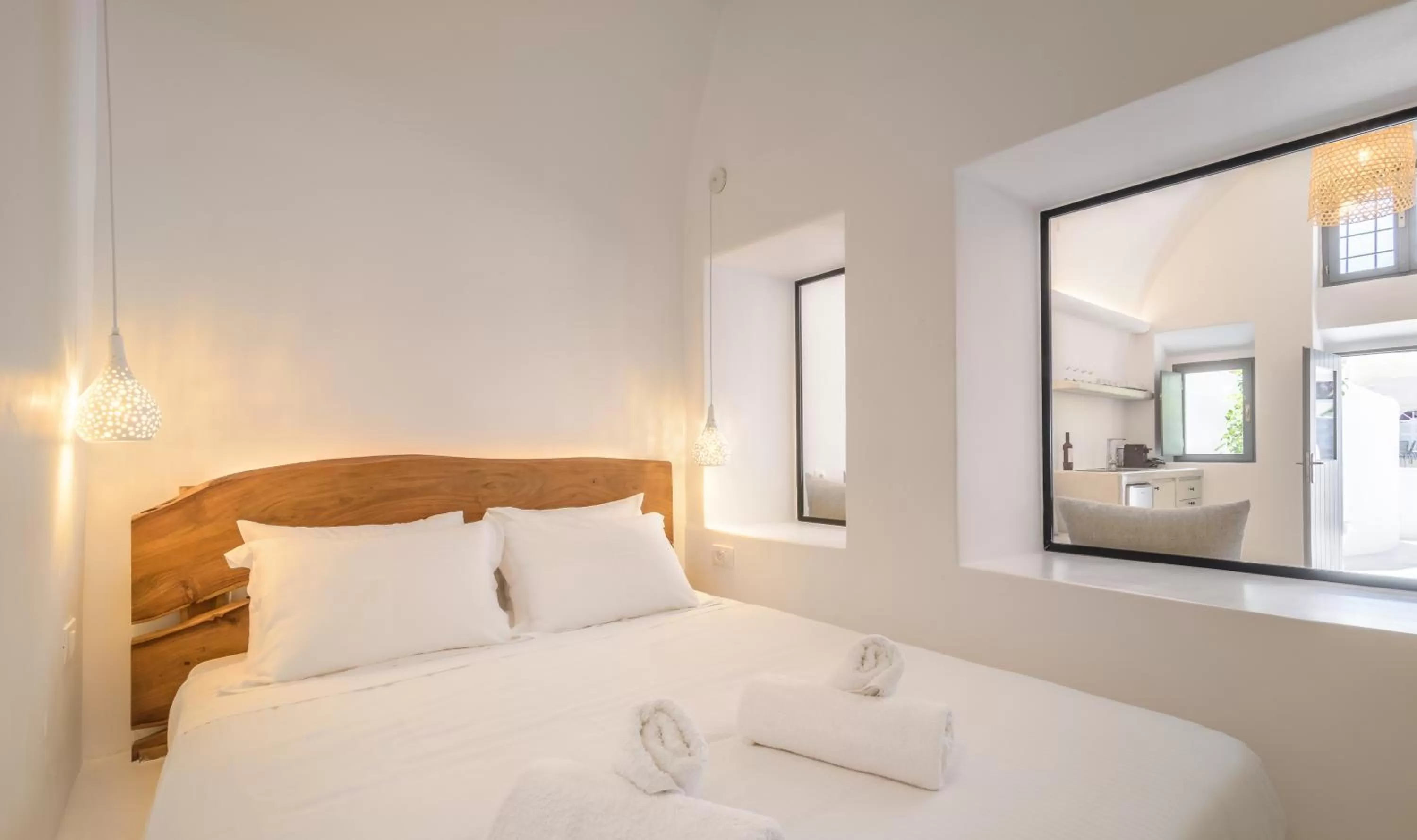 Bedroom in Anila Suites