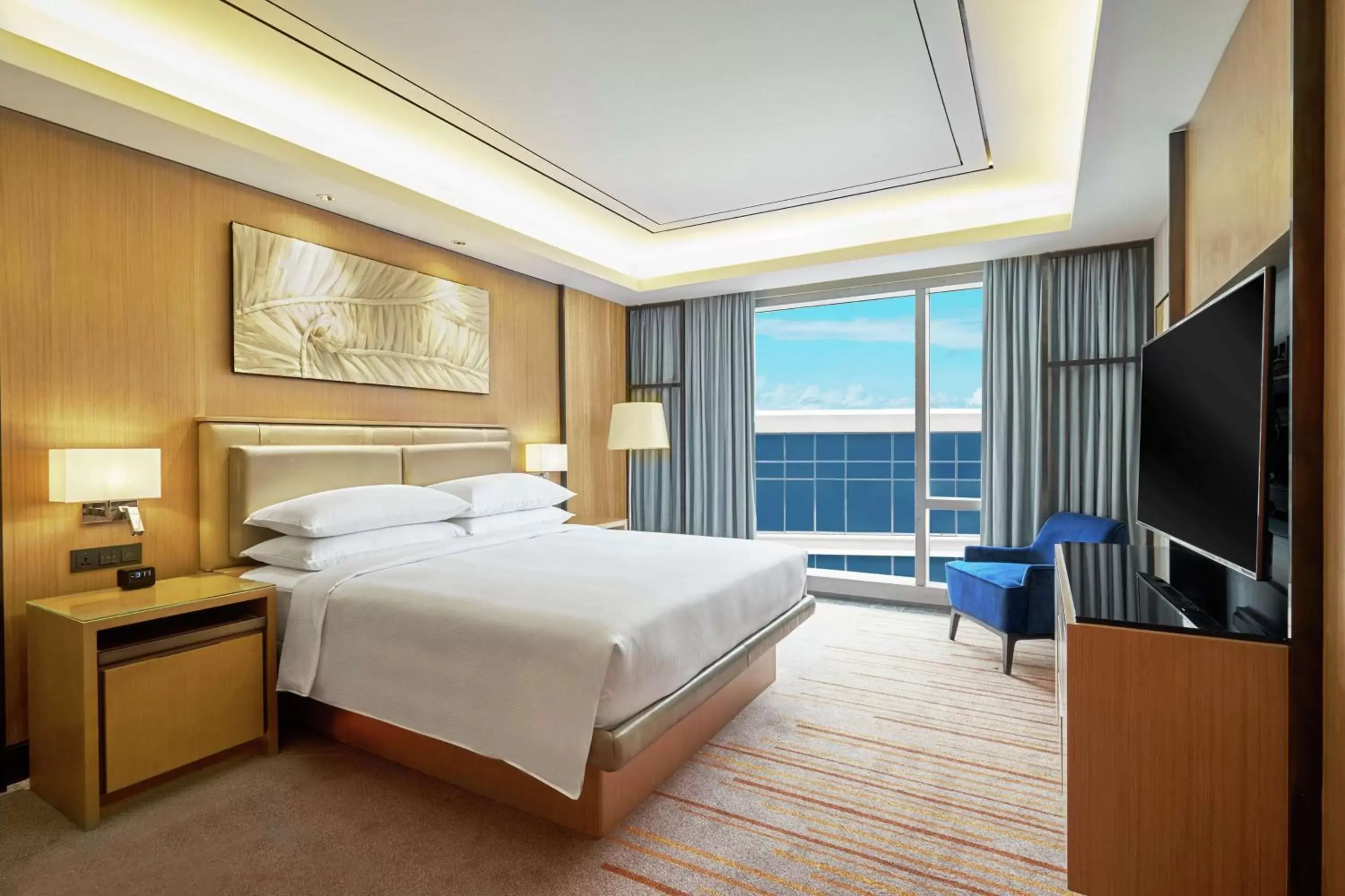 Bedroom in Hilton Manila