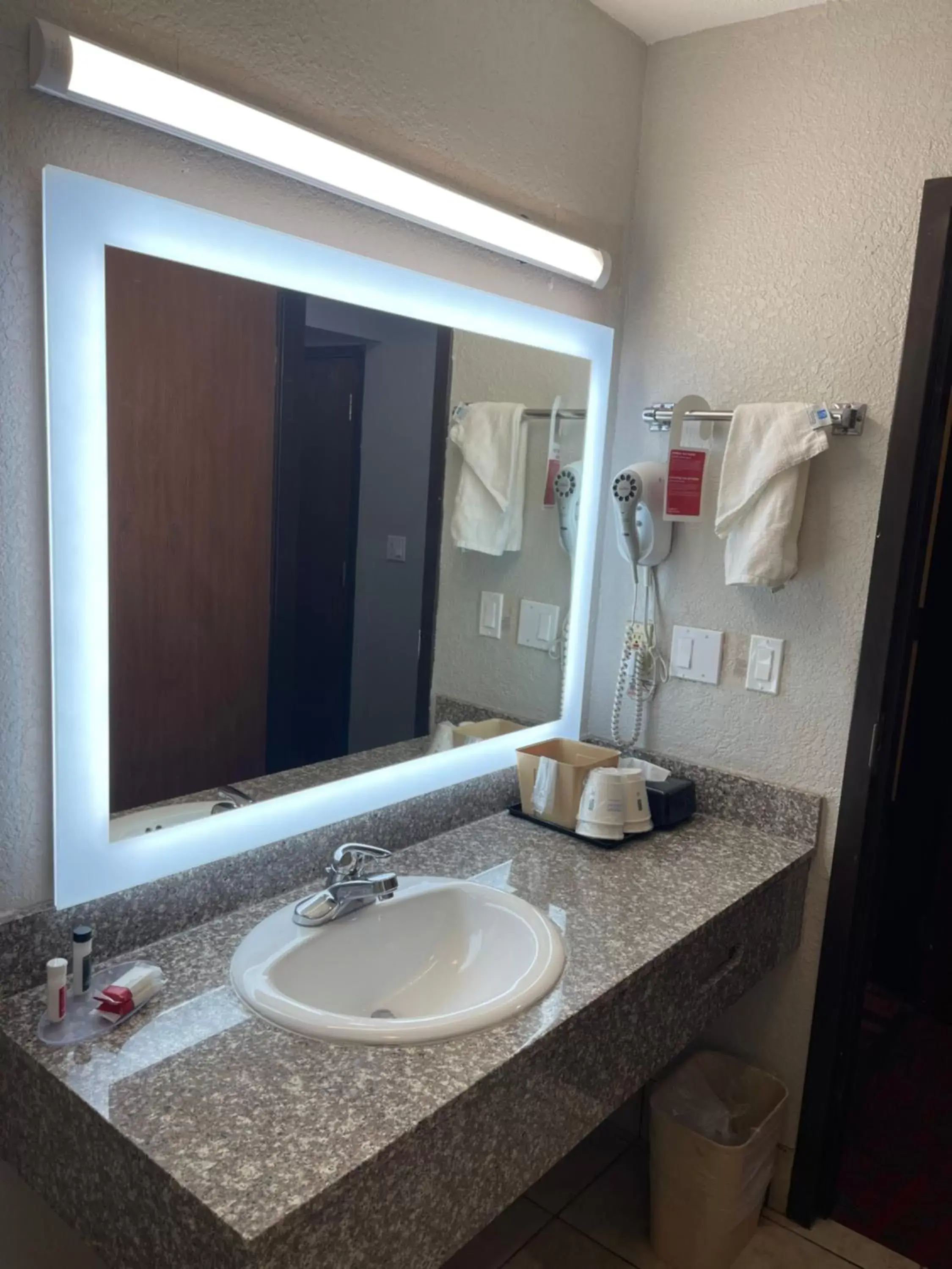 Toilet, Bathroom in Ramada by Wyndham Oklahoma City Airport North