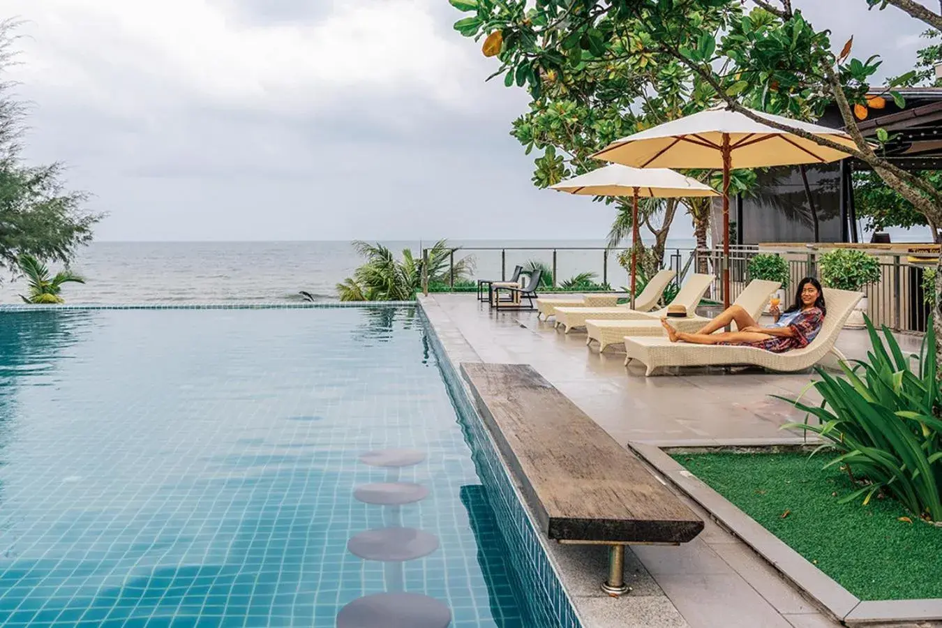 Natural landscape, Swimming Pool in Sand Dunes Chaolao Beach Resort