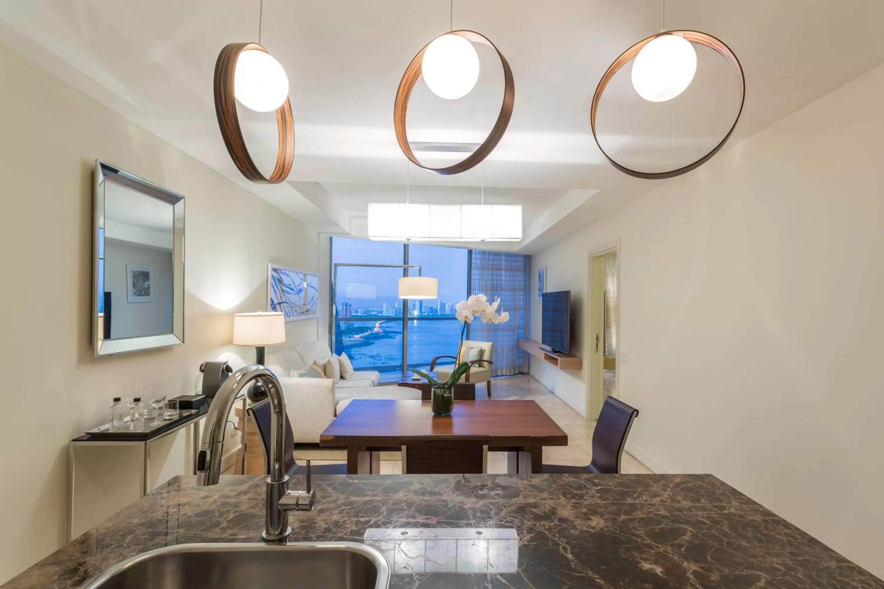 Living room in JW Marriott Panama