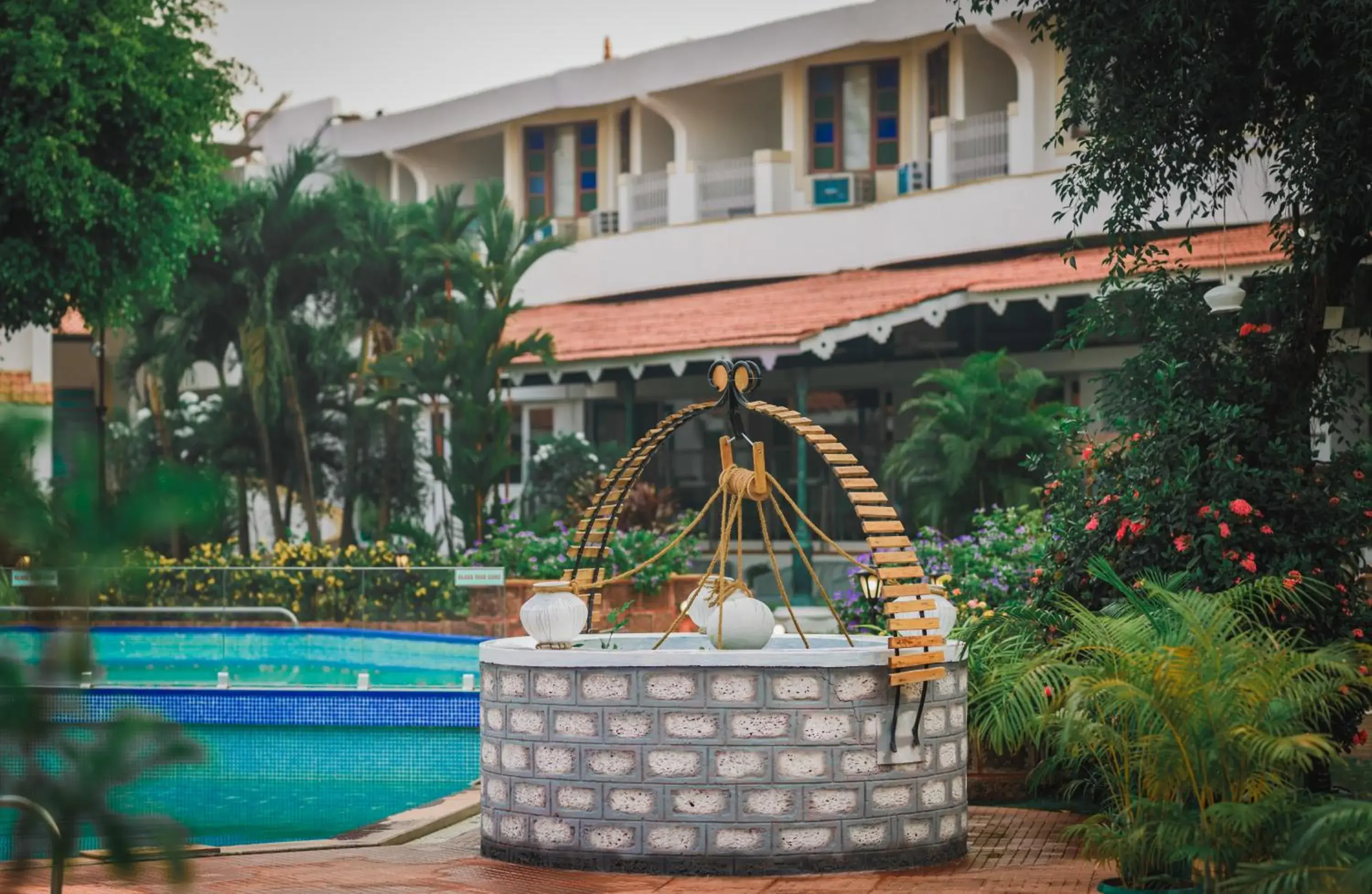 Swimming Pool in Heritage Village Resort & Spa Goa