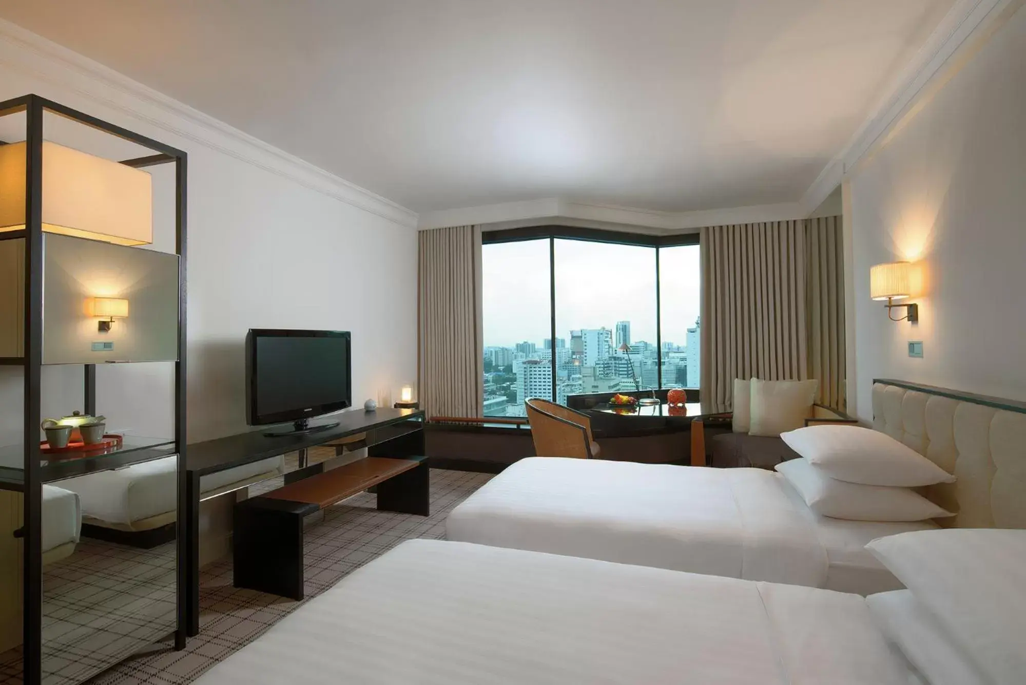 Twin Room with View in Grand Hyatt Erawan Bangkok