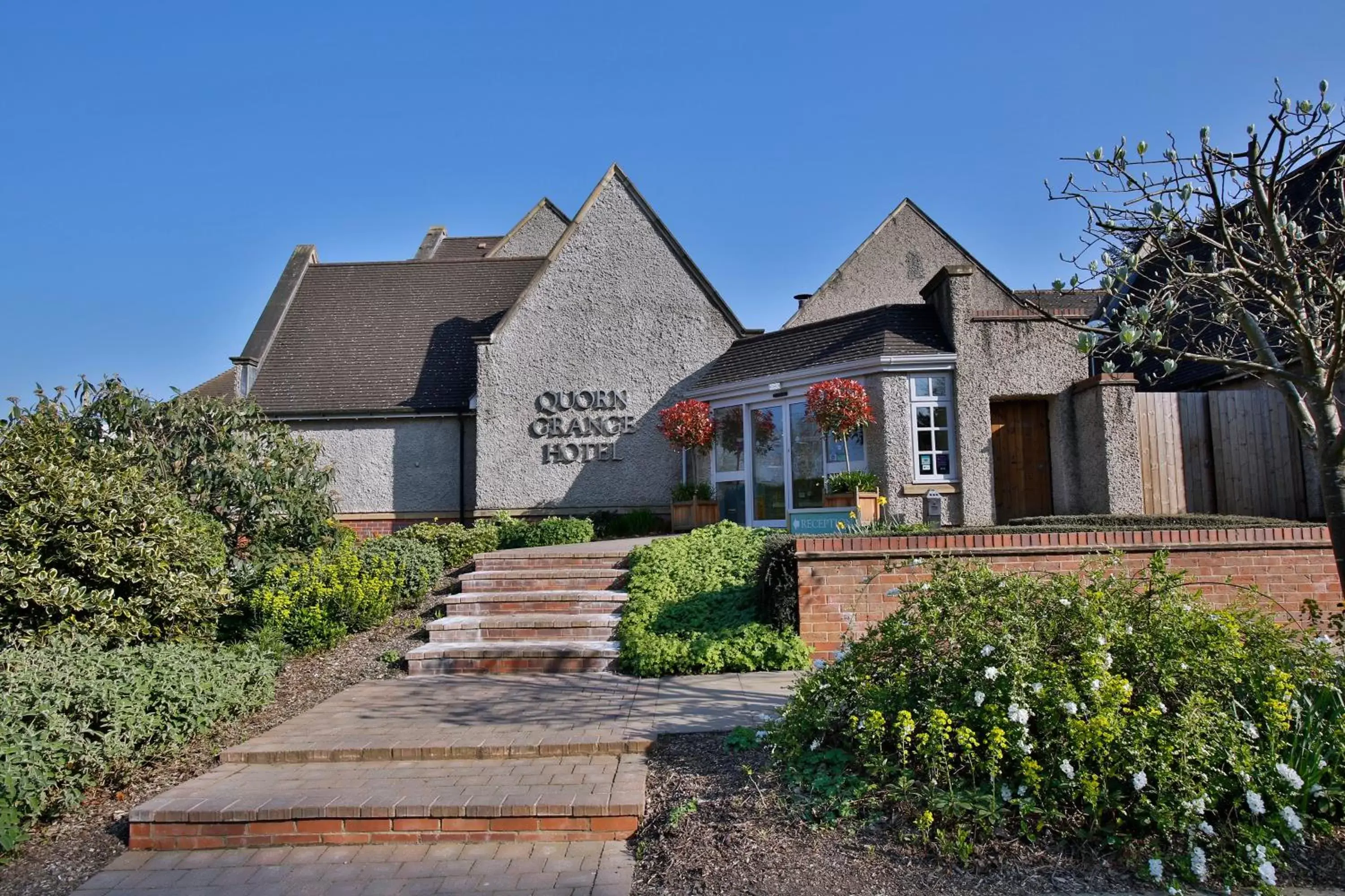 Facade/entrance, Property Building in Quorn Grange Hotel