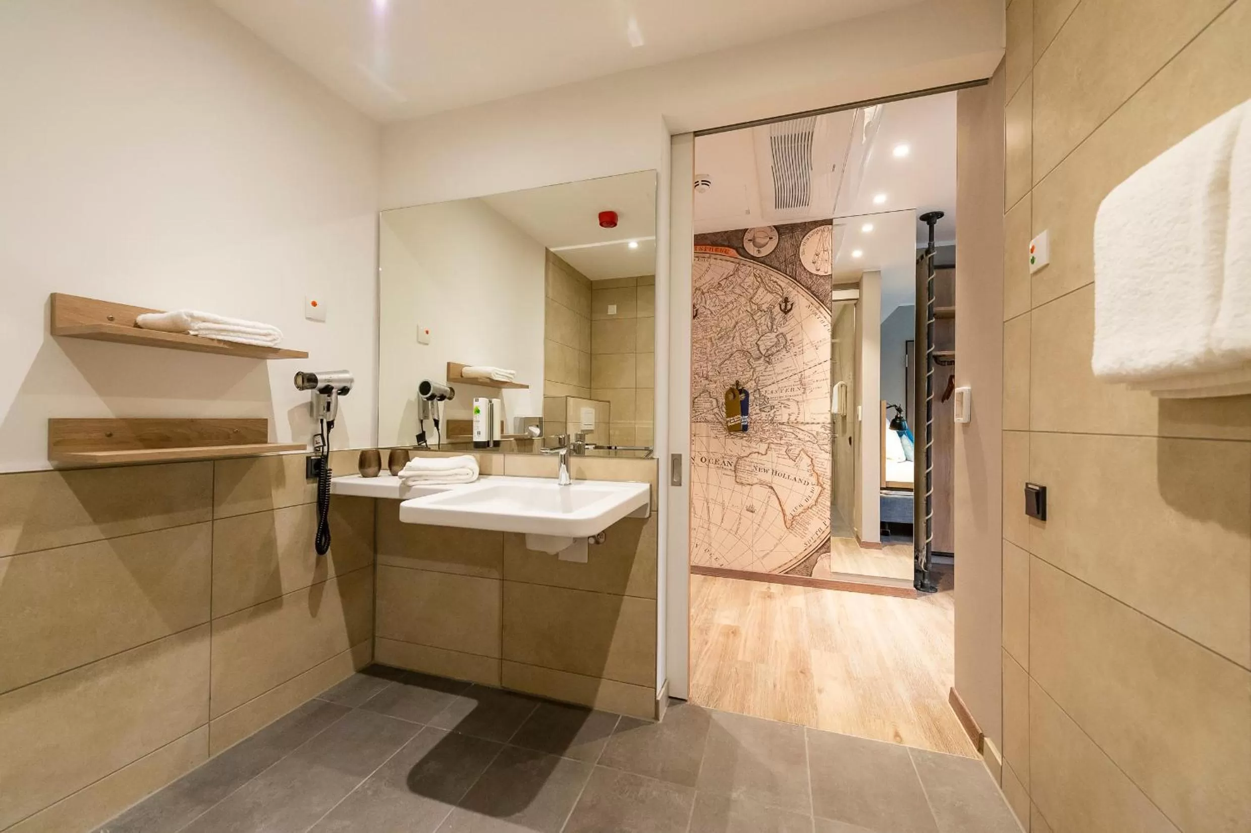 Bed in HARBR Hotel Konstanz, a member of Radisson Individuals