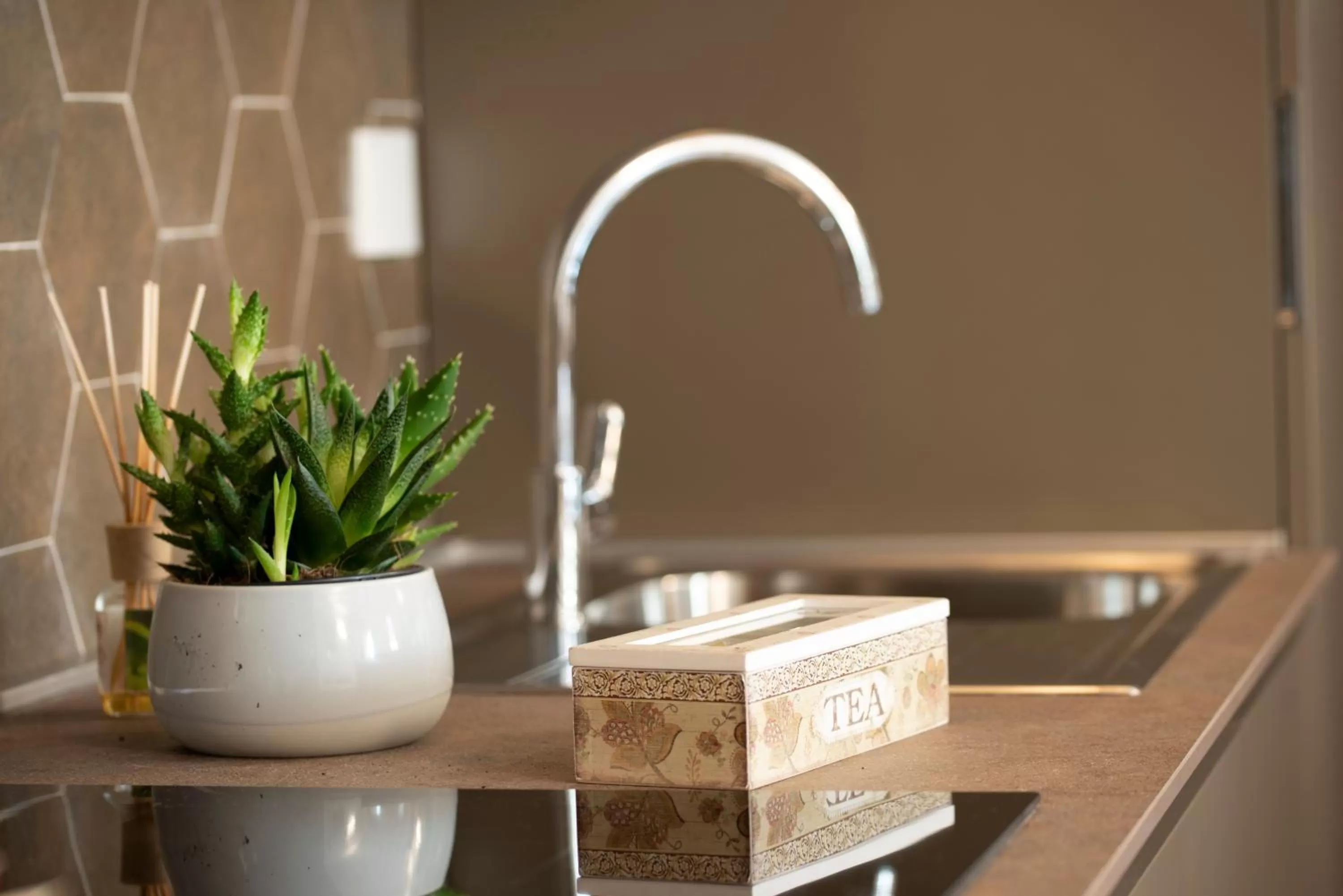 Kitchen or kitchenette in Casa Ercoli B&B