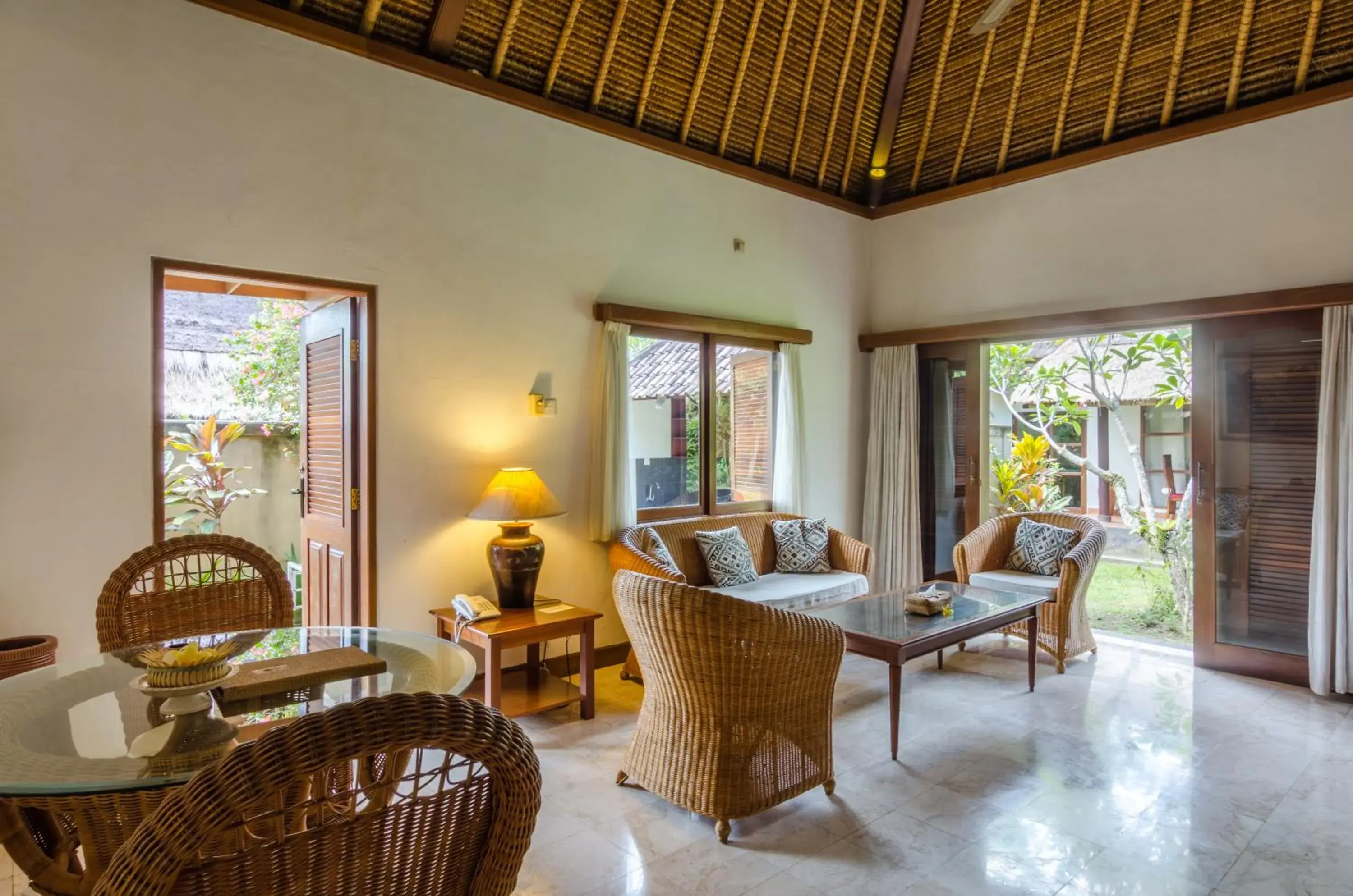 Living room, Seating Area in Chili Ubud Cottage