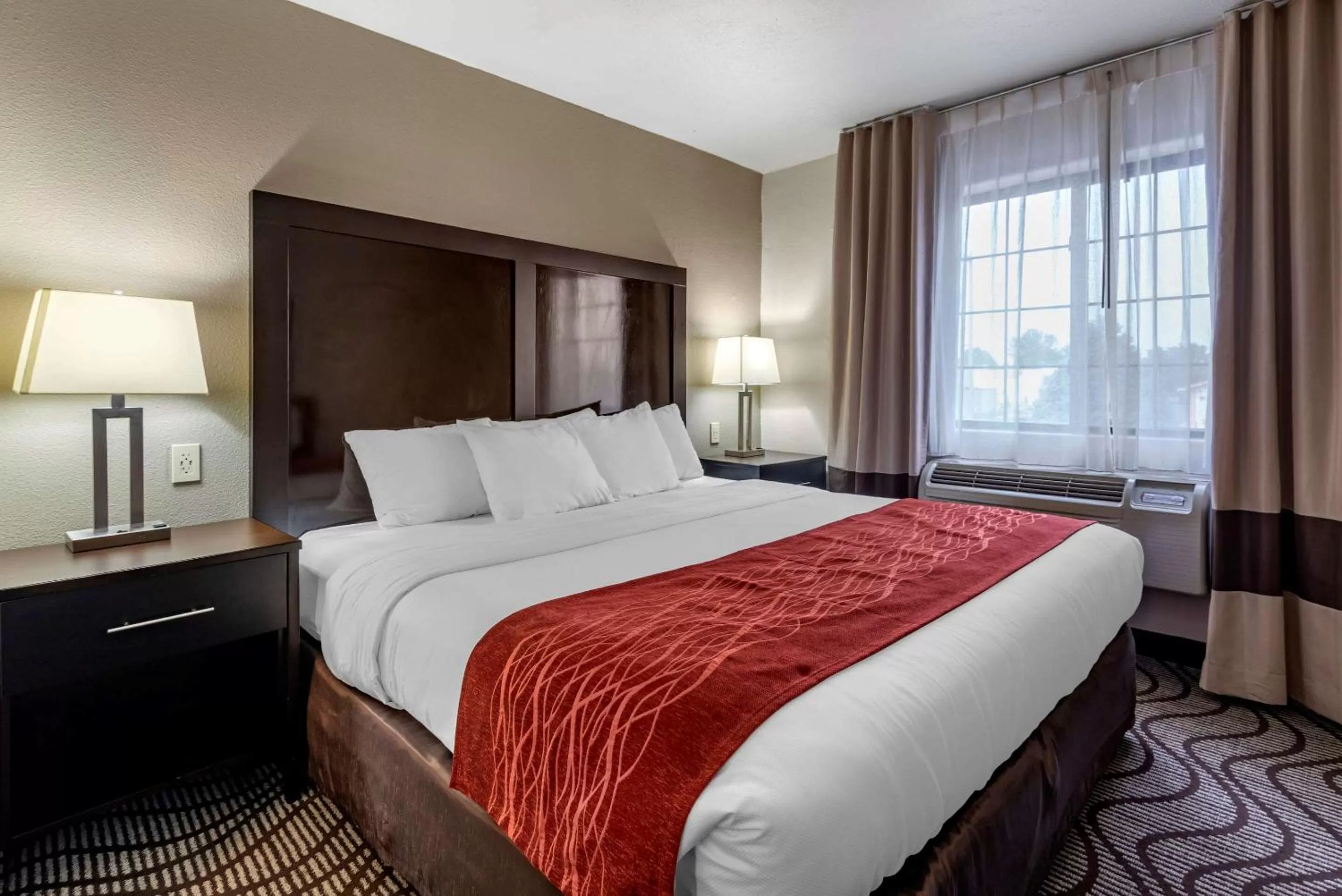 Photo of the whole room in Comfort Inn & Suites