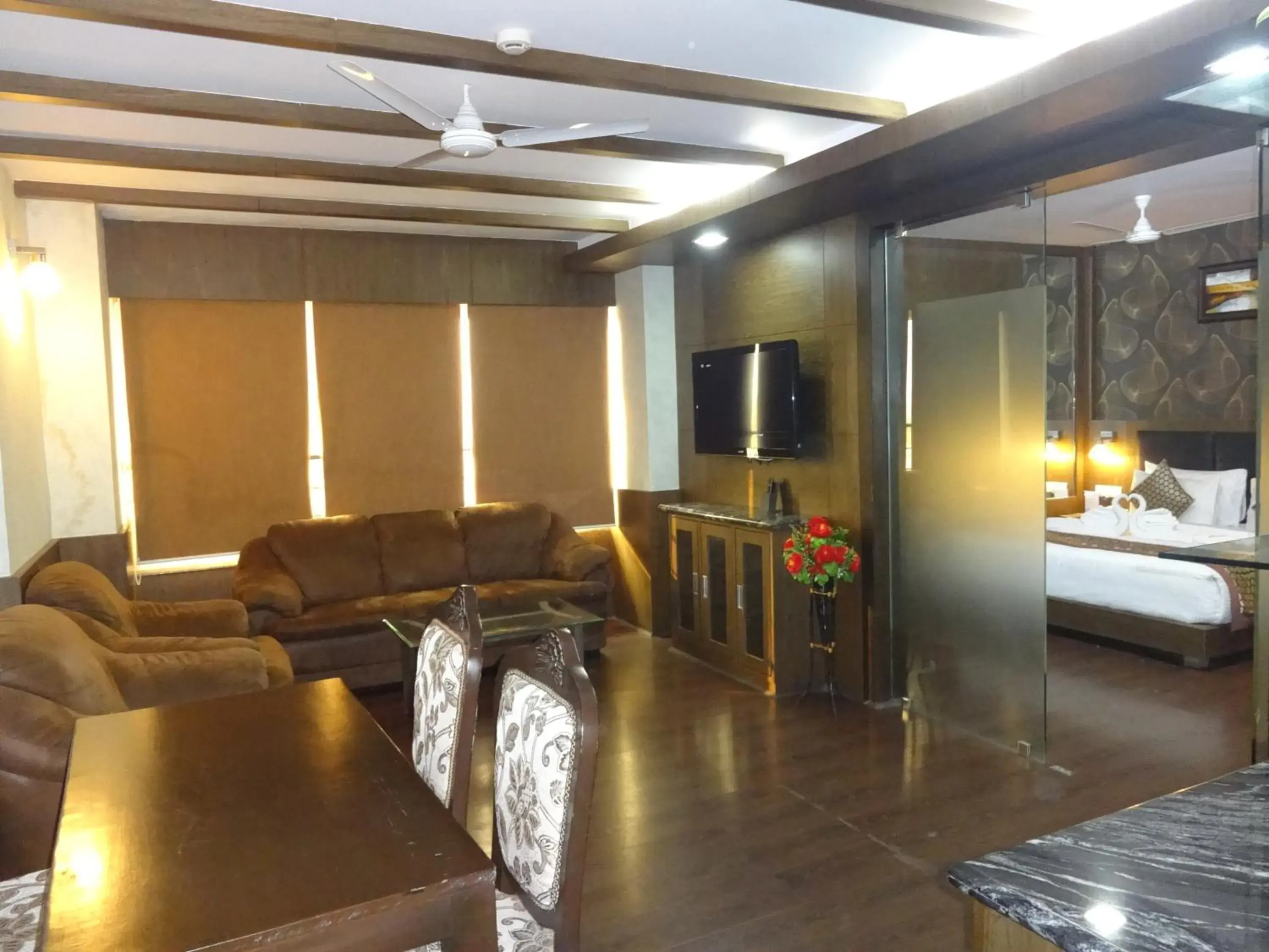 Living room in Pride Ananya Resort Puri