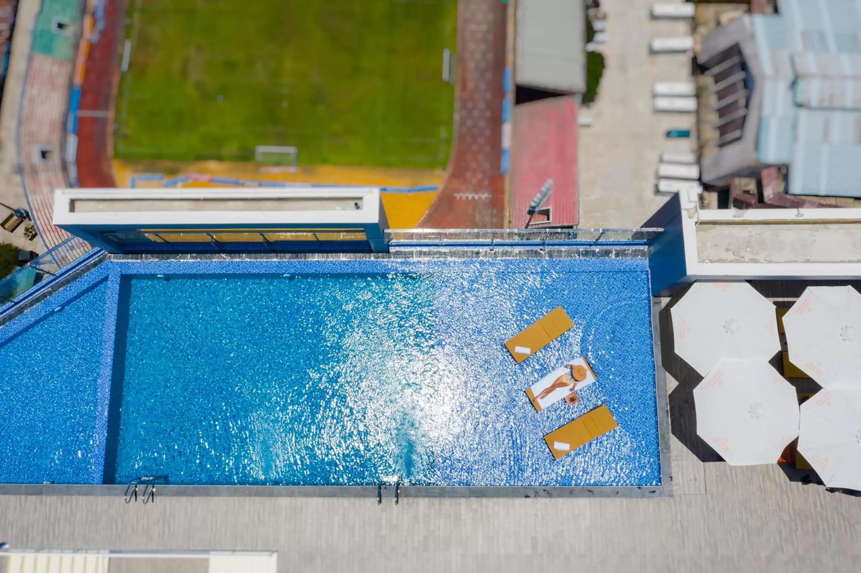 Swimming pool in DQua Hotel Swimming pool in DQua Hotel