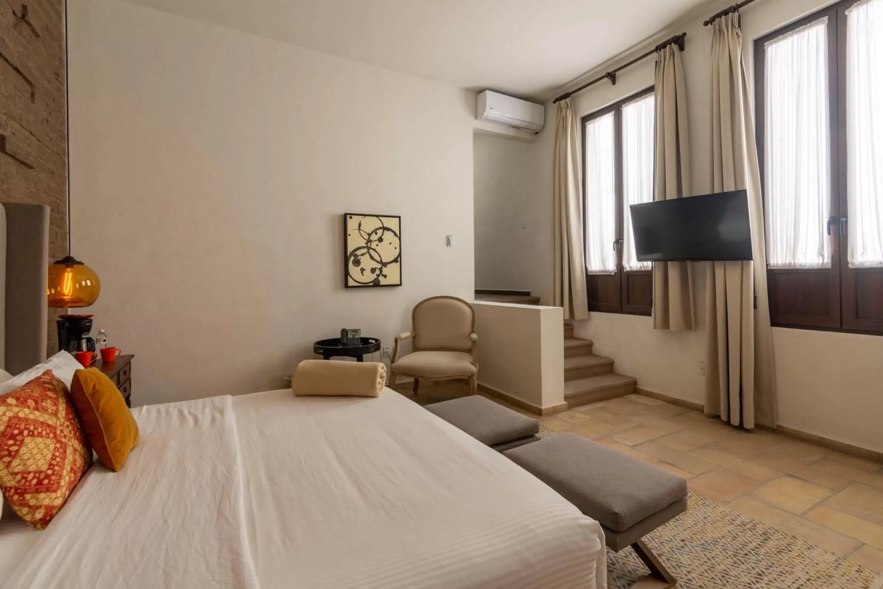 Photo of the whole room, Bed in Hotel Hacienda San Cristóbal