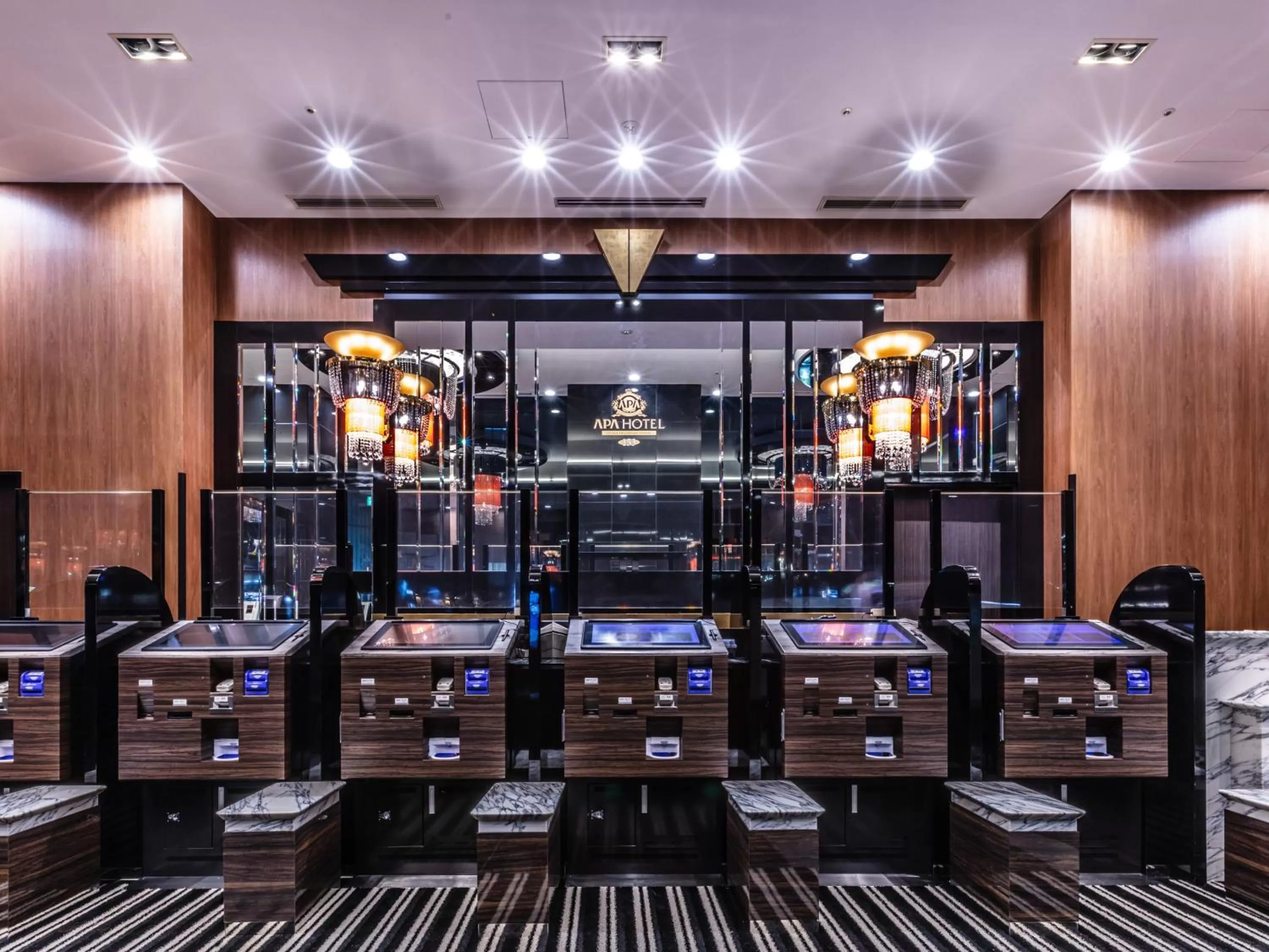 Lobby or reception in APA Hotel Osaka Higobashi Ekimae