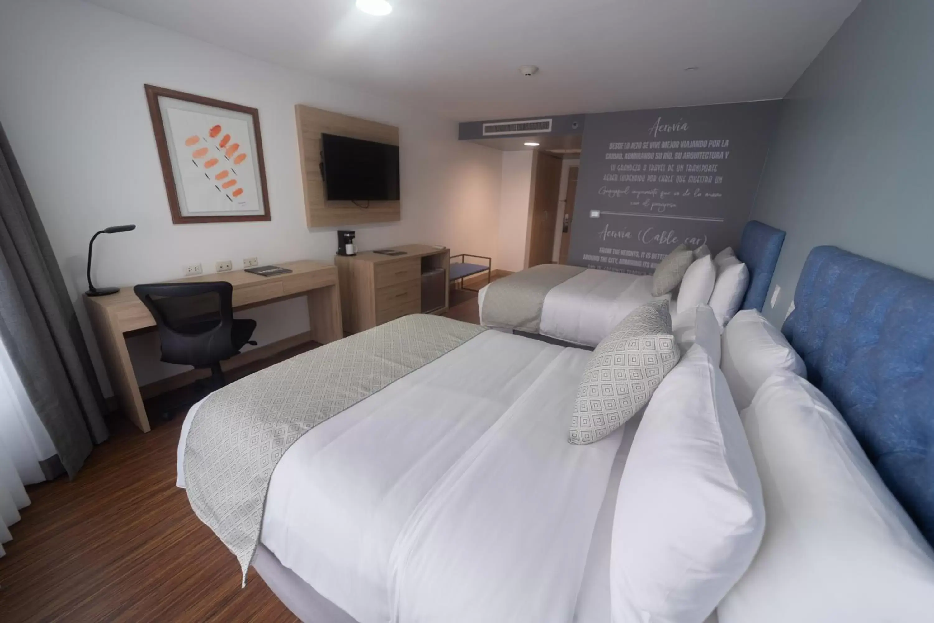 Bed in TRYP by Wyndham Guayaquil Airport Bed in TRYP by Wyndham Guayaquil Airport