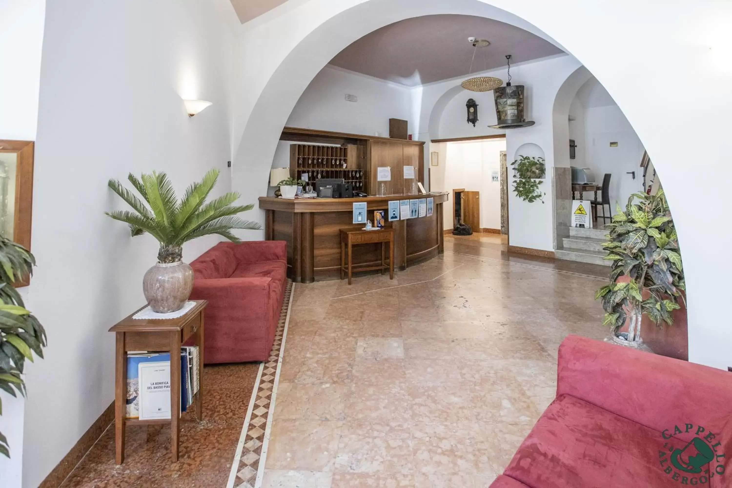 Lobby or reception, Lobby/Reception in Albergo Cappello e Cadore