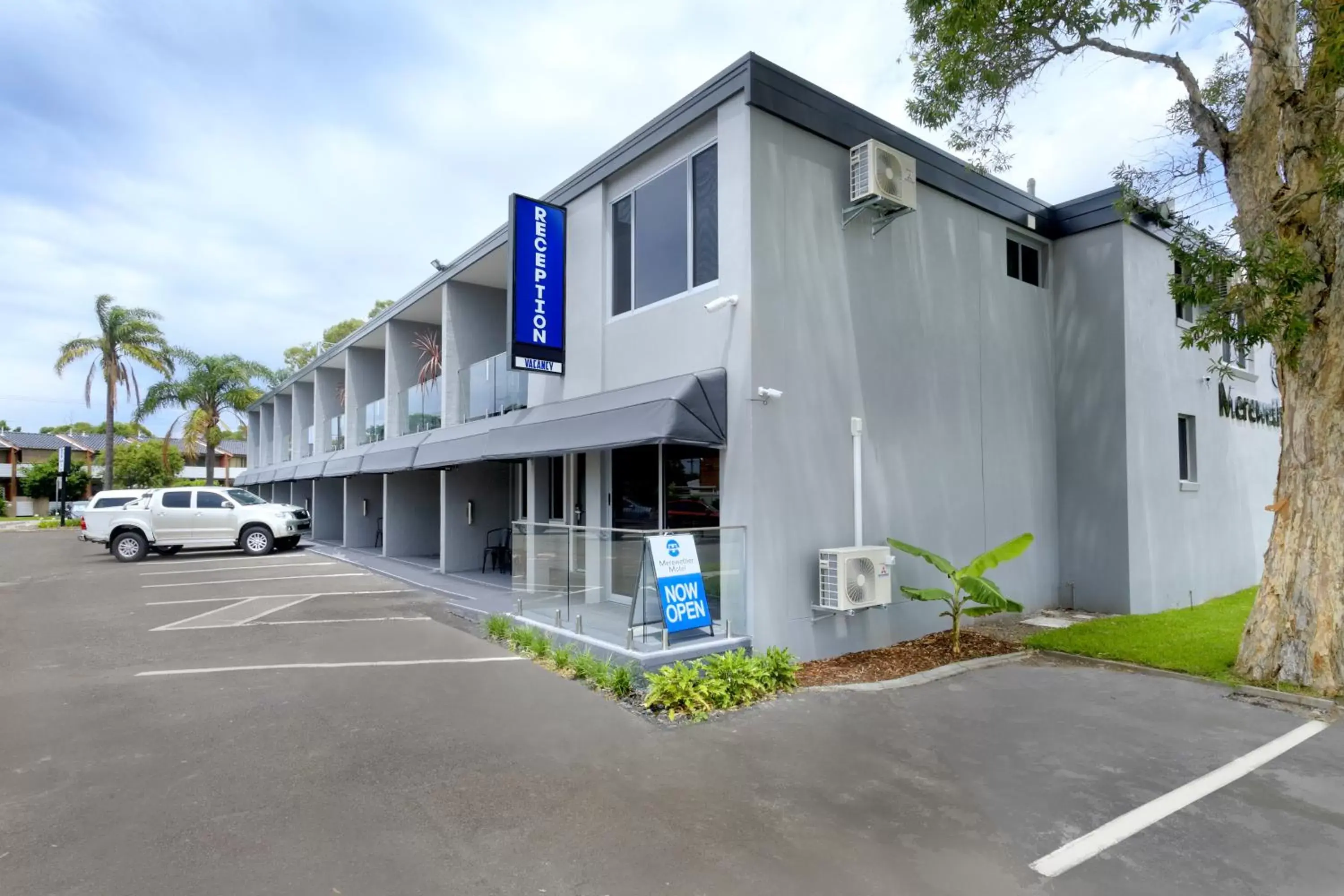 Facade/entrance, Property Building in Merewether Motel