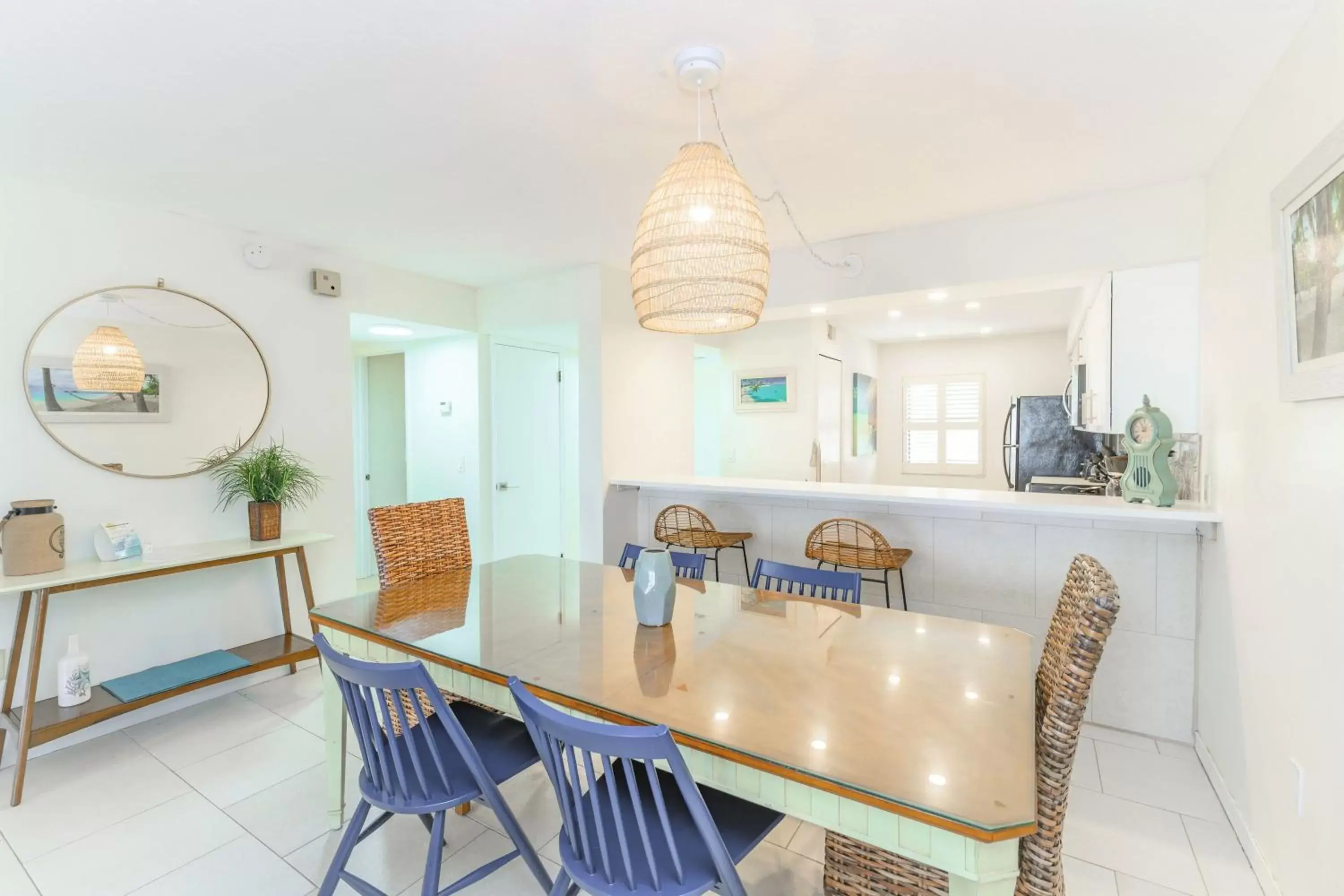 Dining Area in Sandcastles