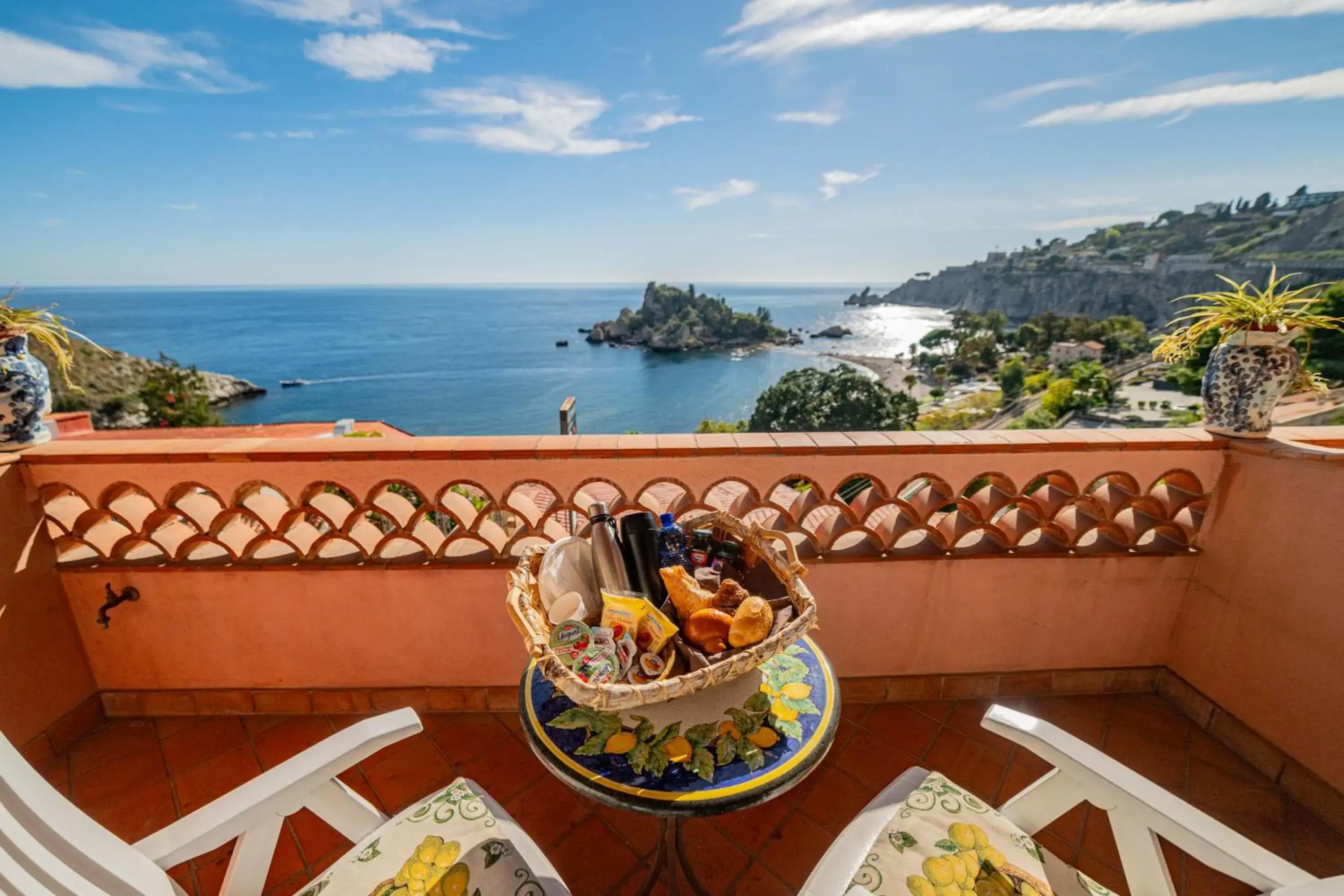 Balcony/Terrace in Mendolia Beach Hotel