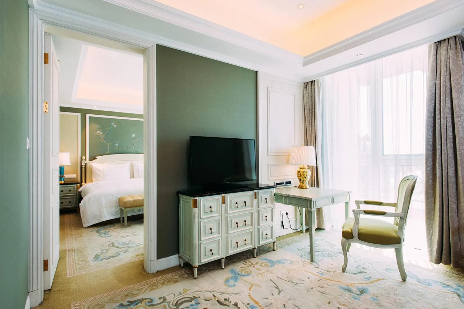 Living room in Orient-Anyi international Hotel