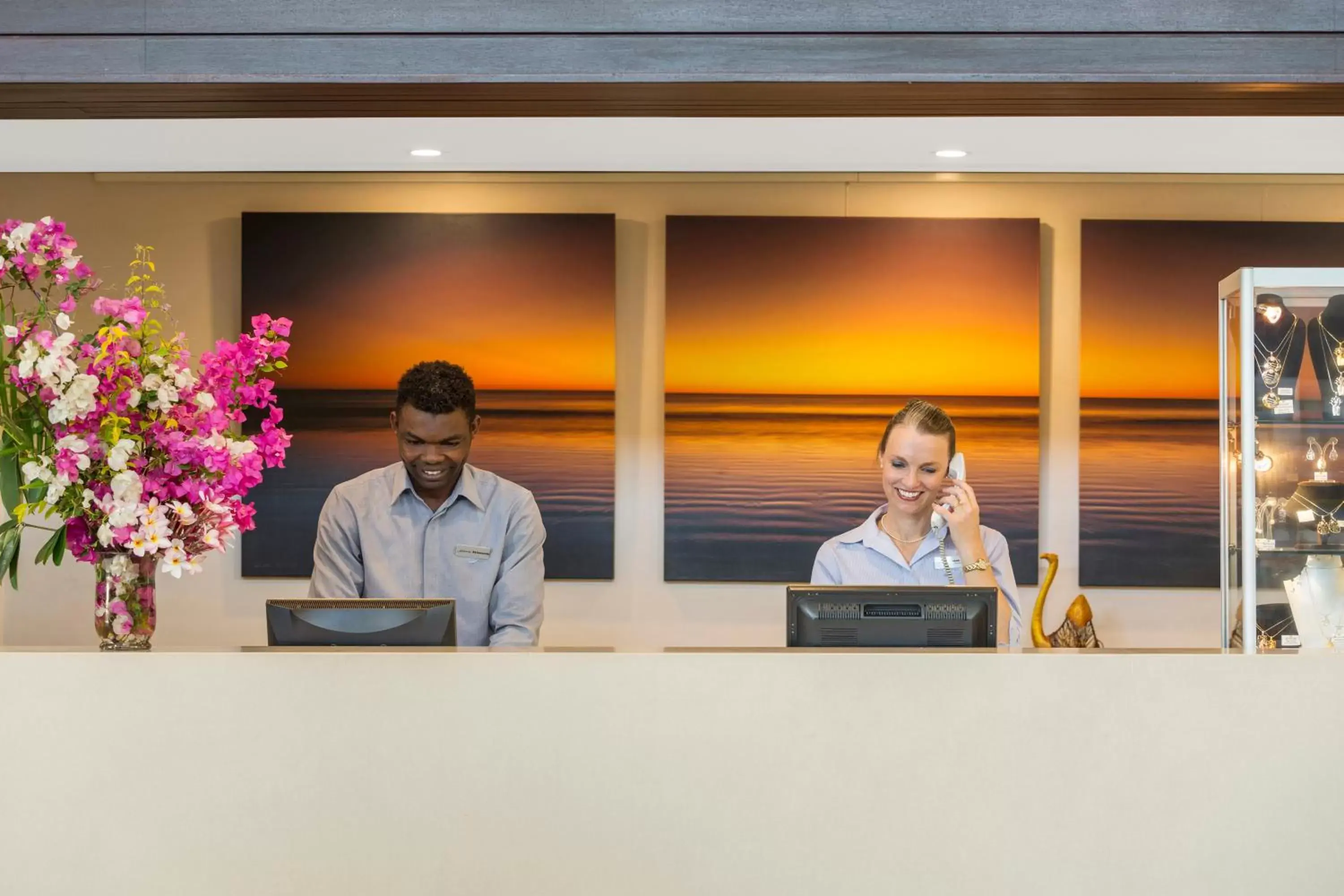 Lobby or reception in Oaks Cable Beach Resort