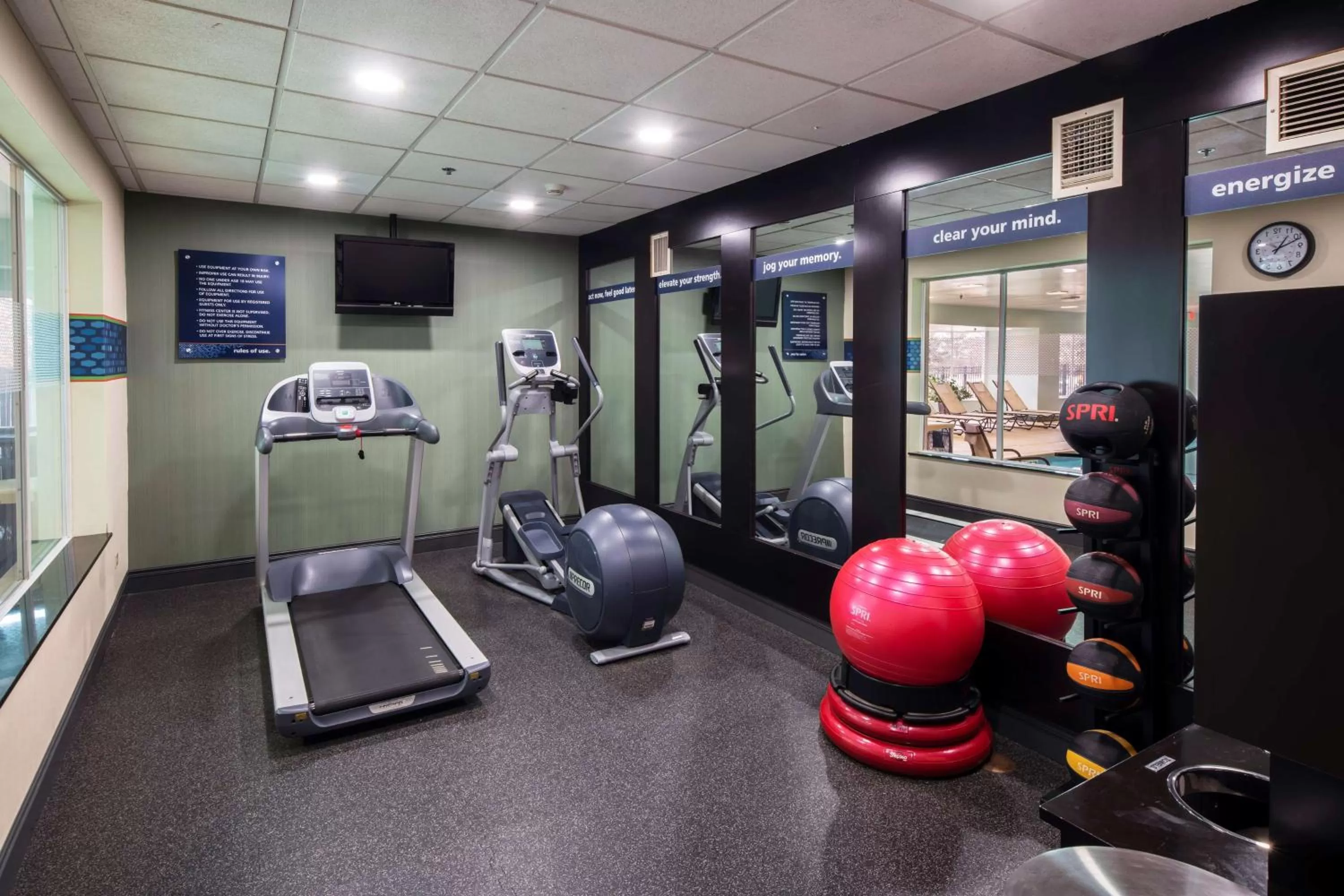 Fitness centre/facilities in Hampton Inn & Suites Lincolnshire